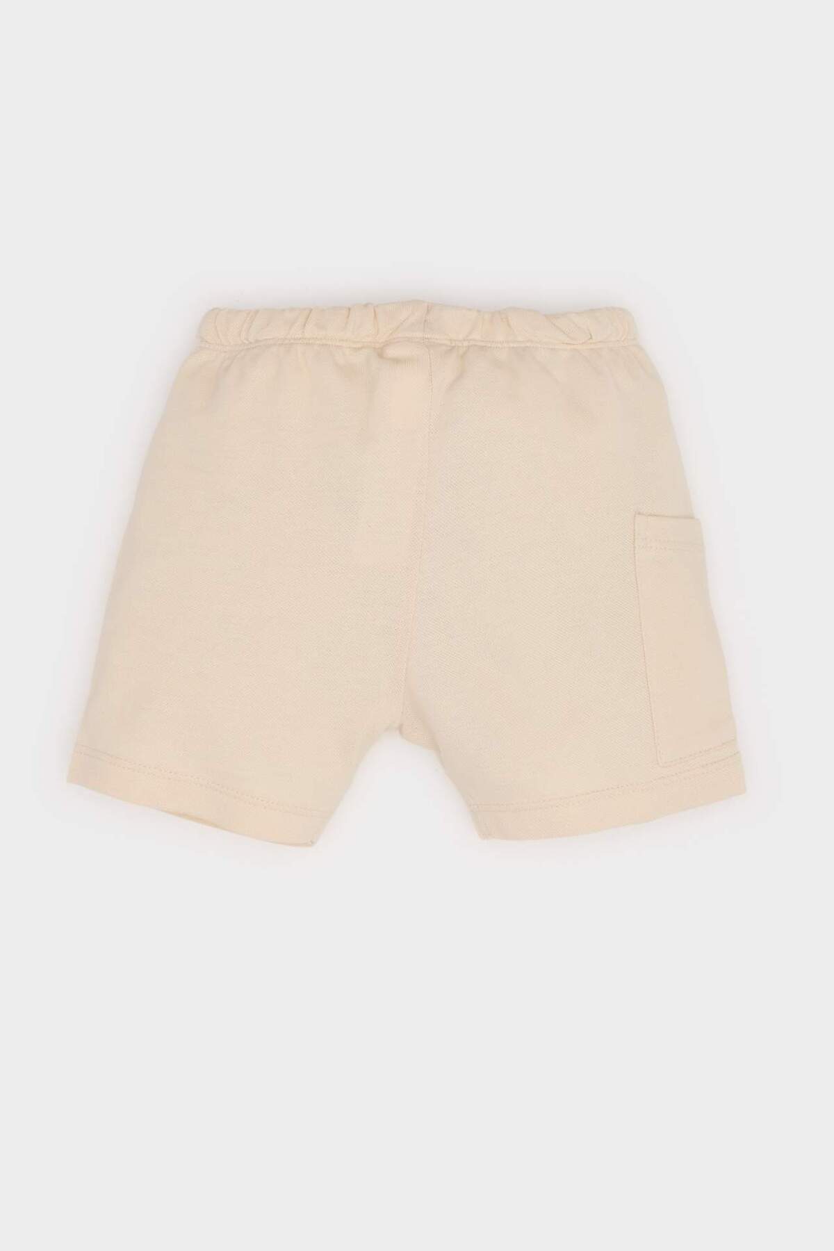 Defacto Beli Lastikli Şort Erkek Bebek E8504A525SM fotoğrafı 3 (önizleme)
