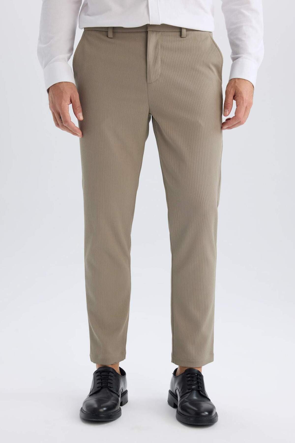 Jogger Cepli Yazlık Kumaş Pantolon D7453AX25SP — خاکی — تصویر 4 از 6