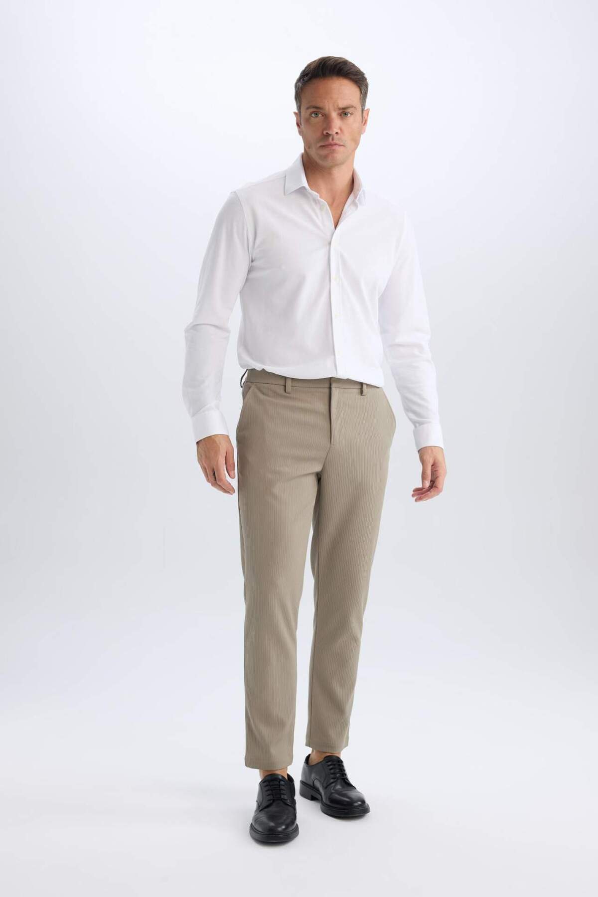 Jogger Cepli Yazlık Kumaş Pantolon D7453AX25SP — خاکی — تصویر 2 از 6