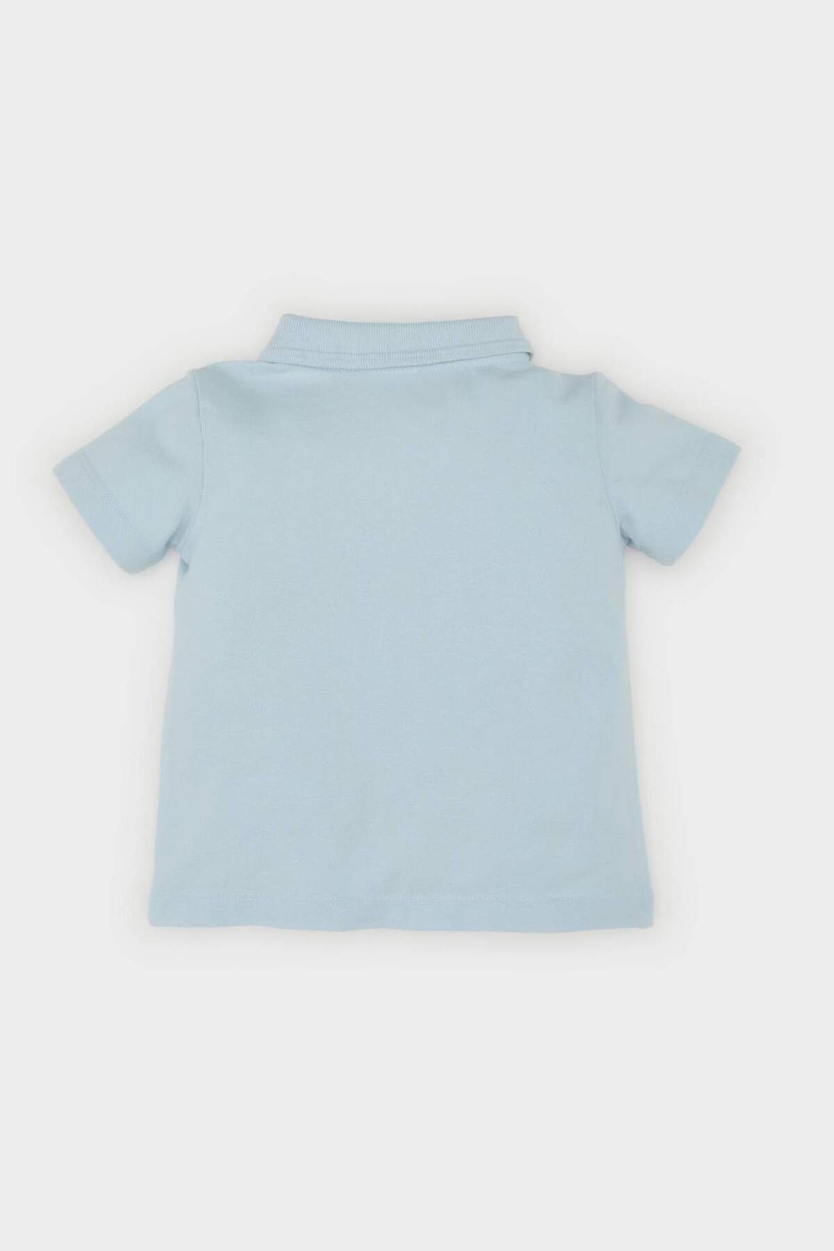 Defacto Pike Kısa Kollu Polo Basic Düz Tişört Erkek Bebek B7007A525SM fotoğrafı 5 (önizleme)