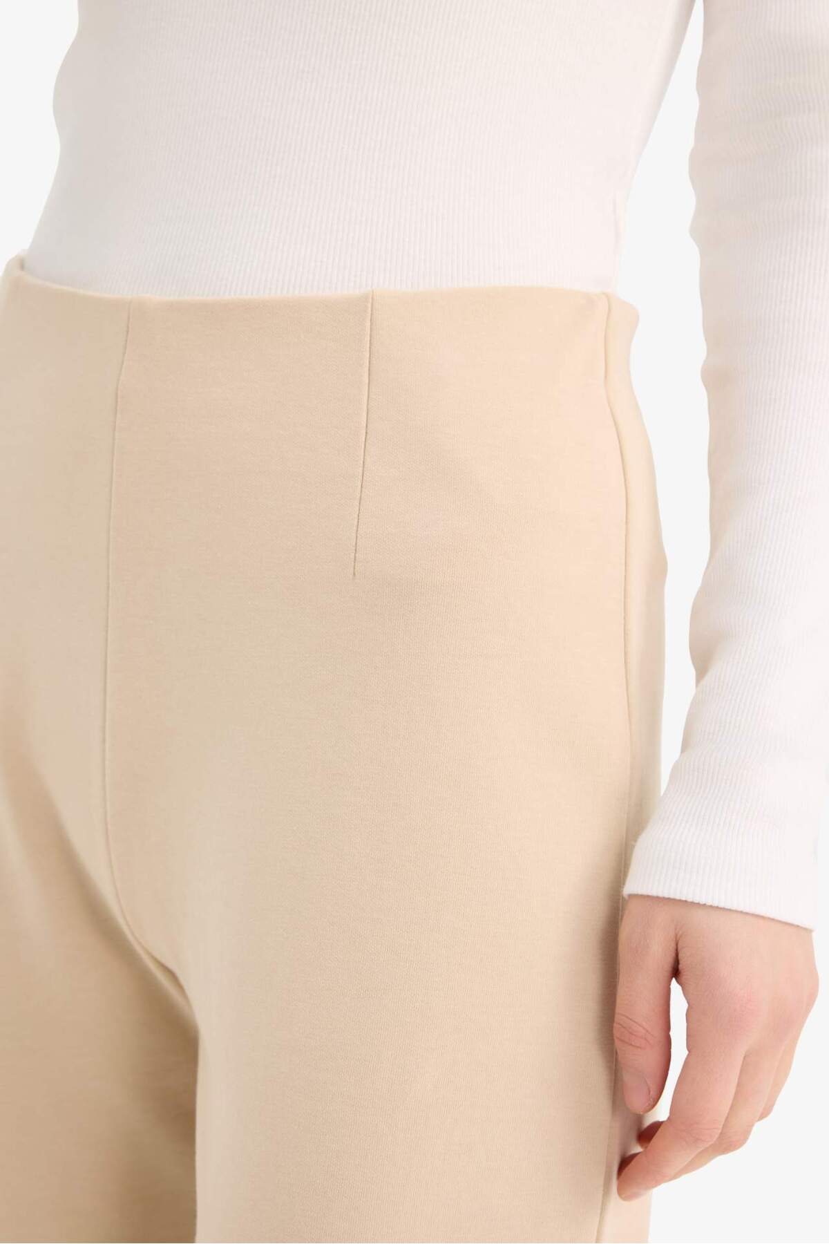 DeFacto Wide Leg Standart Boy Basıc Eşofman Altı E7952AX25SP görsel 5