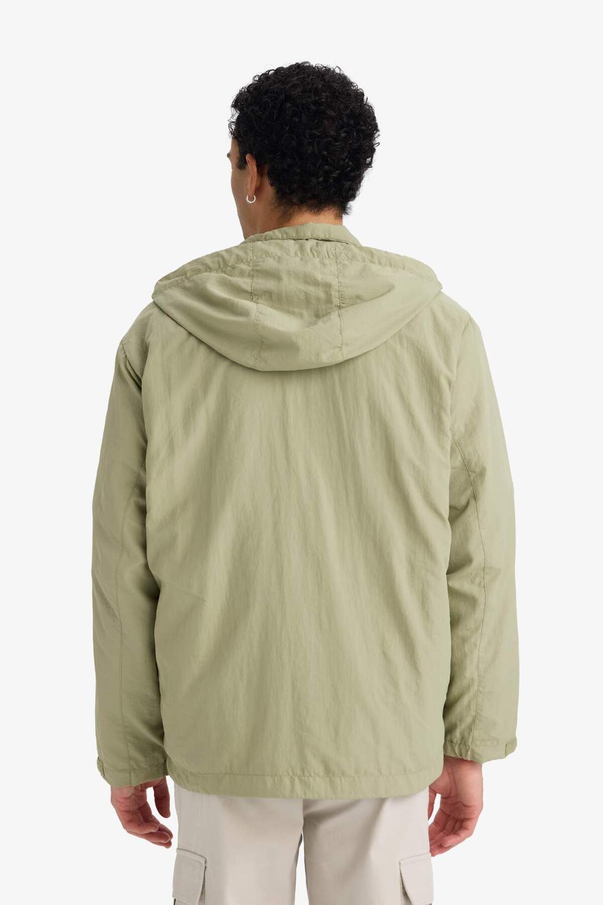 Defacto  Su İtici Kapüşonlu Yağmurluk D6305AX25SP - Görsel 6