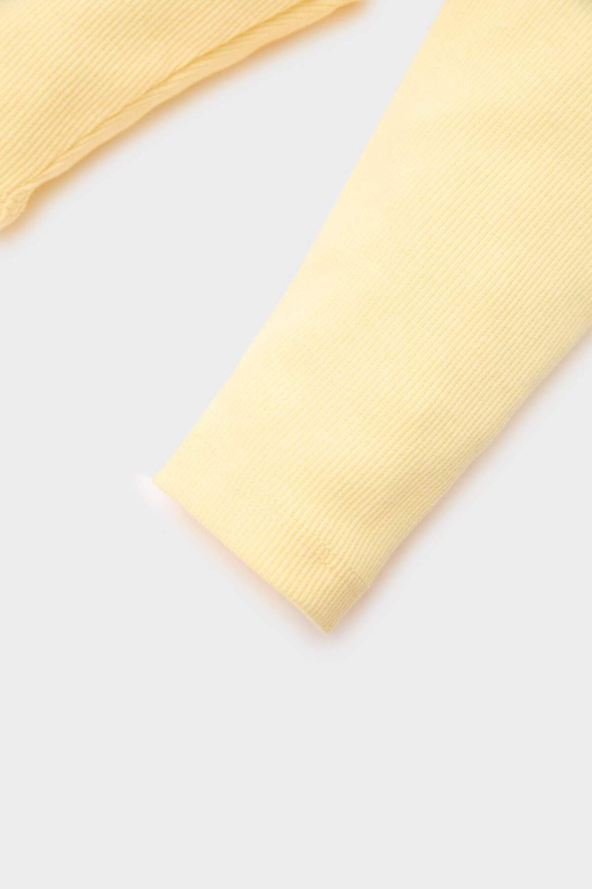 Defacto Beli Lastikli Fitilli Kaşkorse Tayt Kız Bebek E6364A525SP fotoğrafı 3 (önizleme)