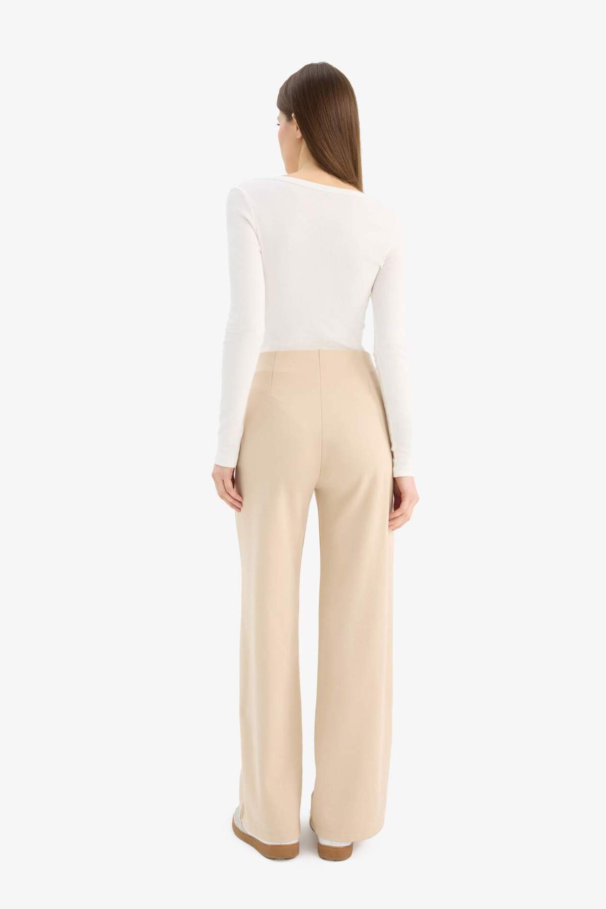DeFacto Wide Leg Standart Boy Basıc Eşofman Altı E7952AX25SP görsel 6