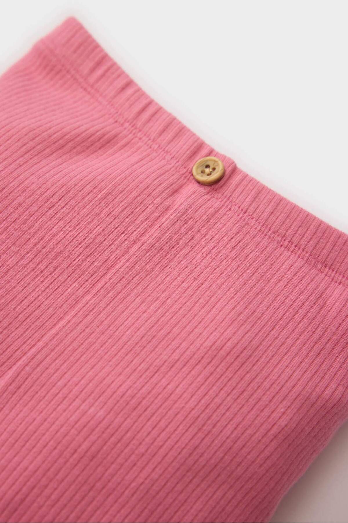 Defacto Düz Paça Fitilli Kaşkorse Basic Düz Tayt Kız Bebek Z4676A225SP fotoğrafı 2 (önizleme)