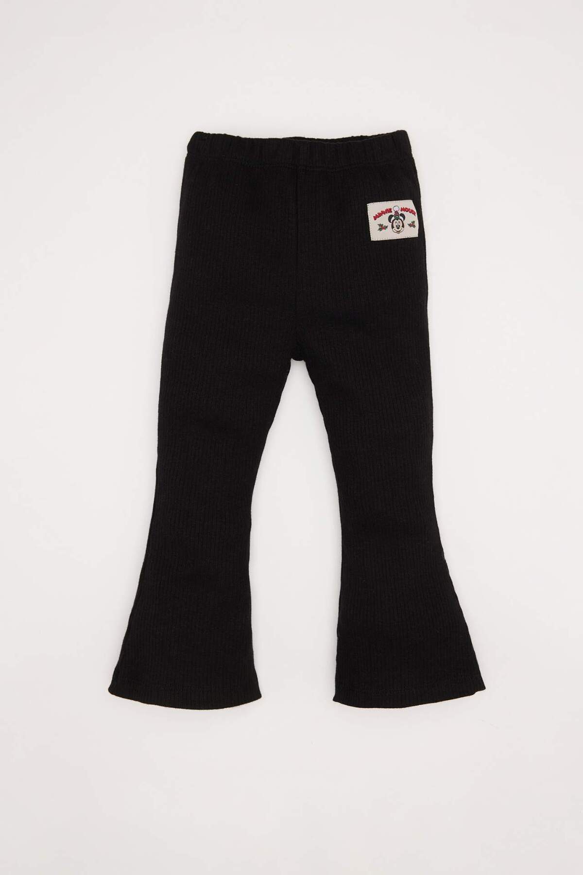 Defacto Yılbaşı Temalı 2li Takım Disney Mickey & Minnie Sweatshirt İspanyol Paça Alt Kız Bebek D6239A524WN fotoğrafı 2 (önizleme)