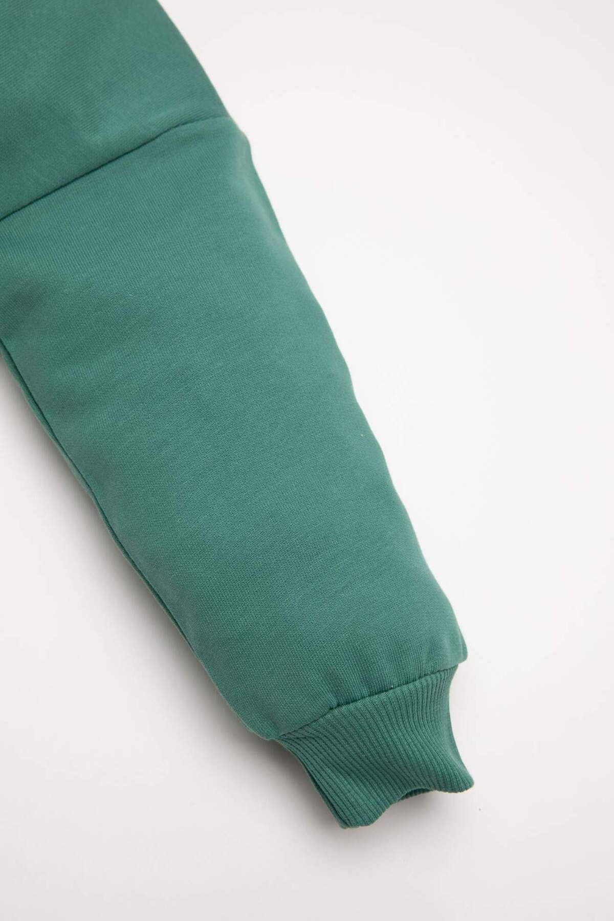 Defacto Erkek Bebek 2li Takım Baskılı Sweatshirt Beli Lastikli Eşofman Altı B3189A524WN fotoğrafı 4 (önizleme)