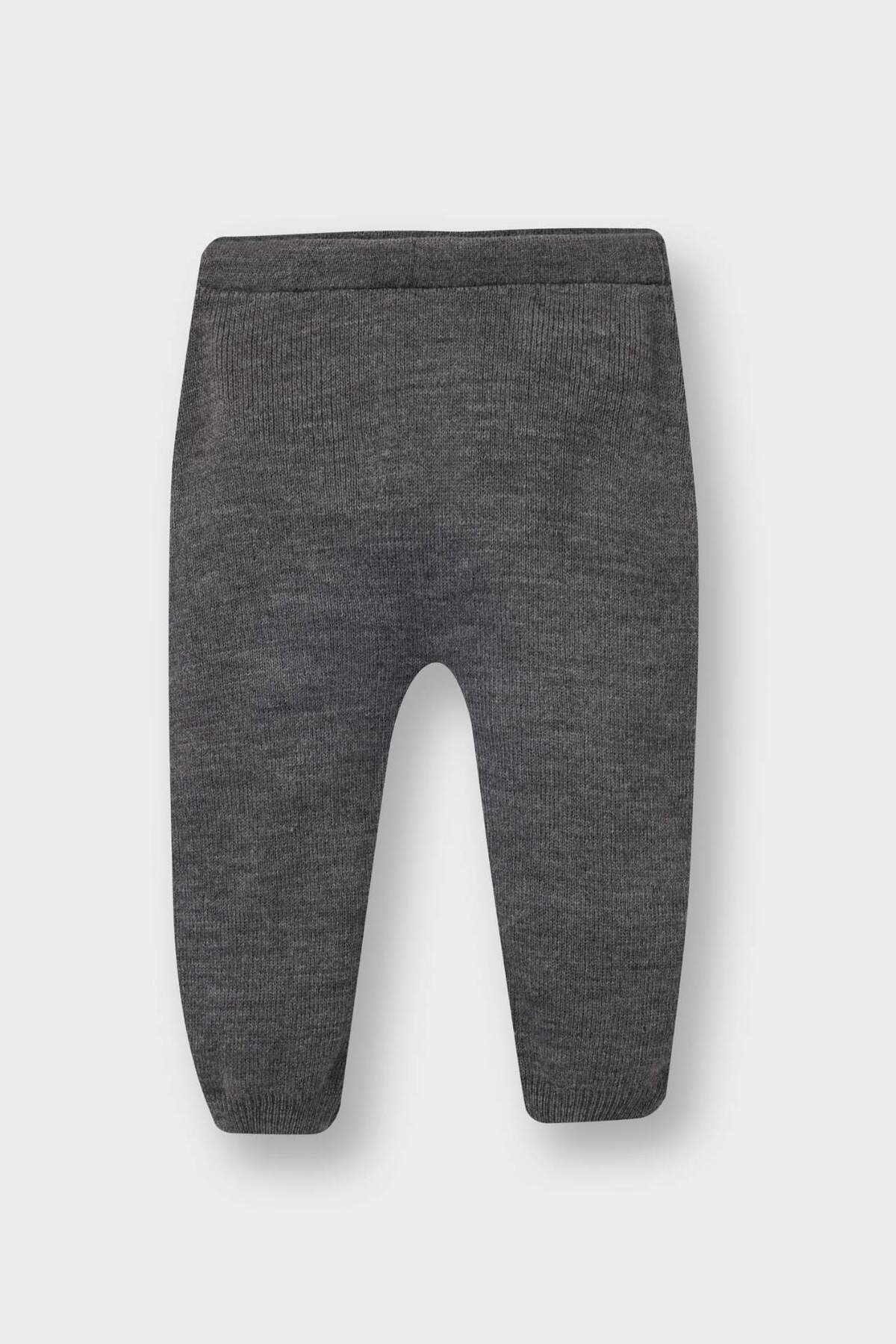 Defacto 3'lü Takım Triko Yelek Uzun Kollu Çıtçıtlı Body Pantolon Erkek Bebek C9597A524AU fotoğrafı 3 (önizleme)