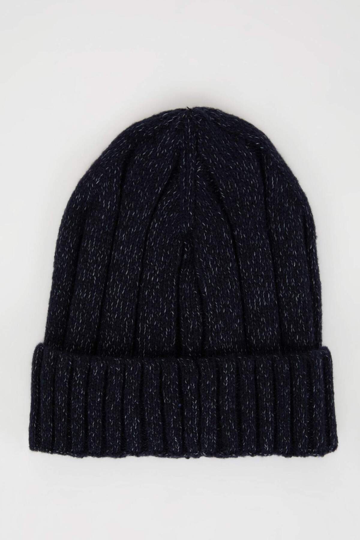 Defacto  Erkek Fitilli Basic Düz Örme Bere C7139AX24WN - Görsel 4