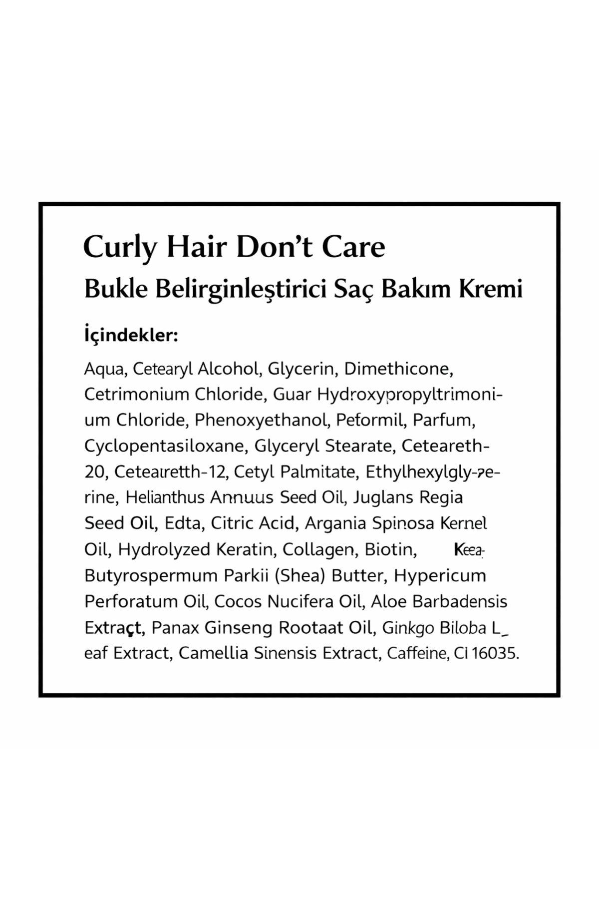 CURLY HAIR DON'T CARE BUKLE BELİRGİNLEŞTİRİCİ — MT-CRLY-100 — تصویر 5 از 5