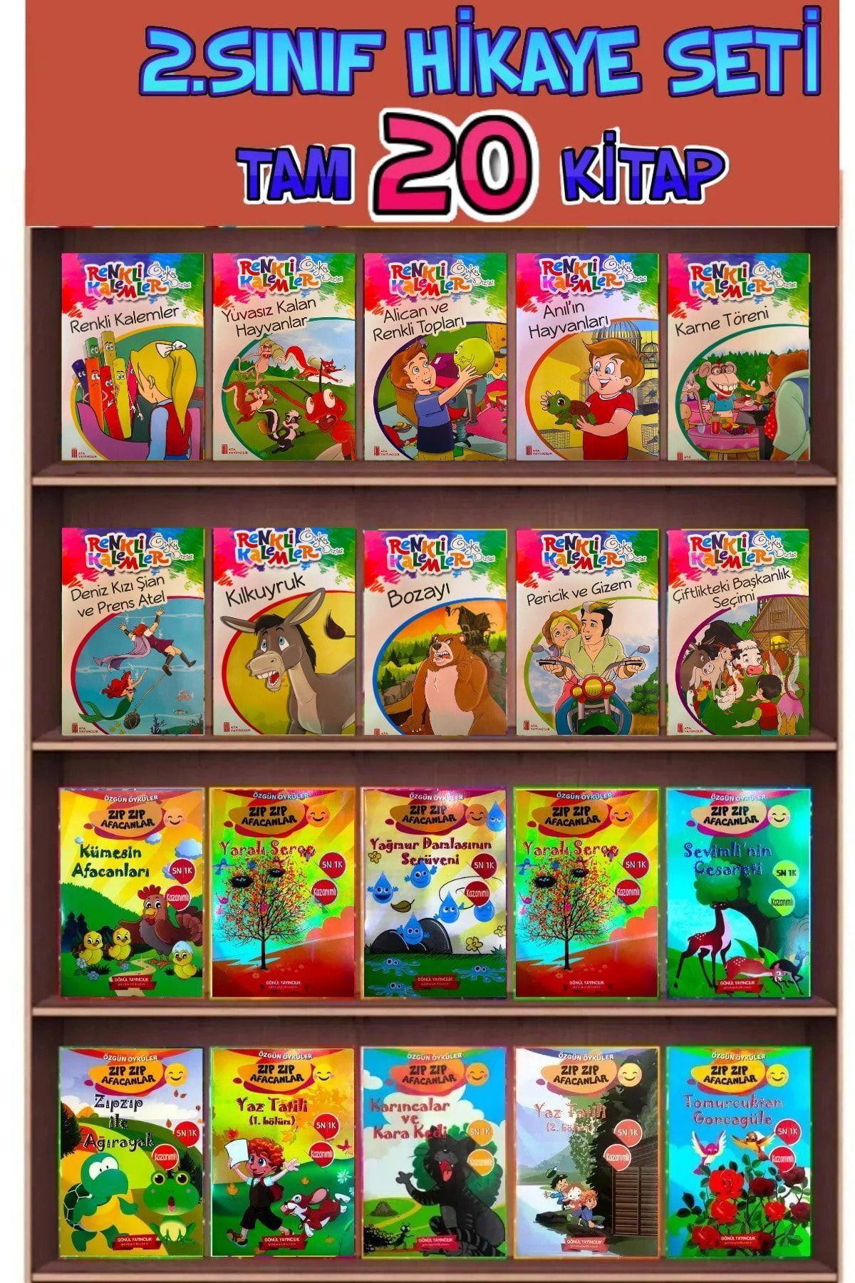 GÖNÜL YAYINCILIK 2.sınıf Öğrencilerinin Zevkle Okuyacağı Hikaye Seti fotoğrafı 3 (önizleme)