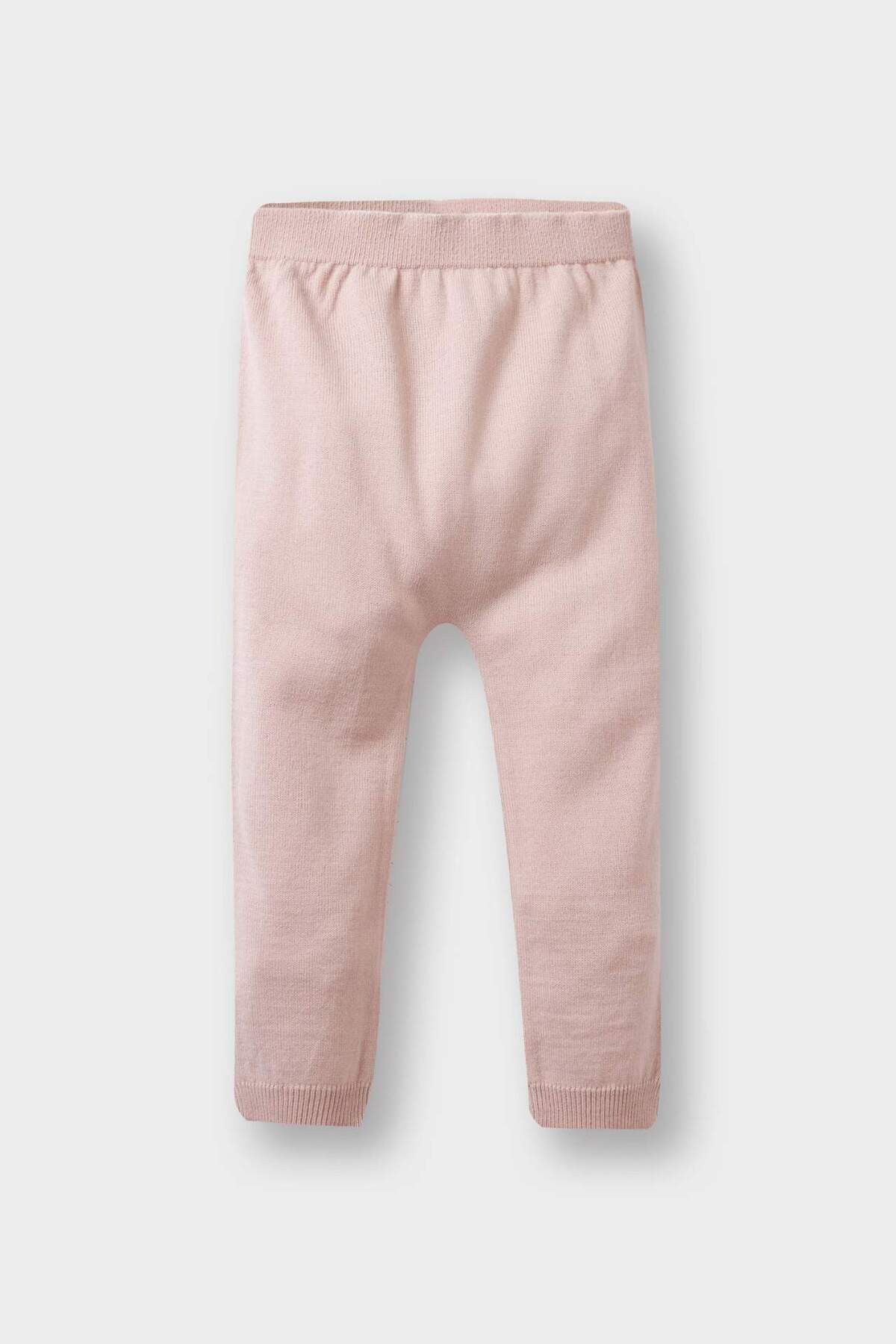 Defacto 2'li Takım Triko Düğmeli Hırka Alt Kız Bebek C9751A524AU fotoğrafı 2 (önizleme)