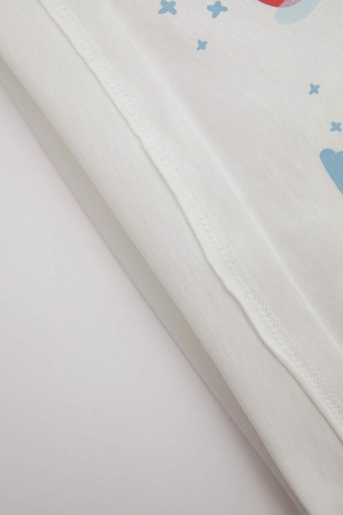 Defacto Erkek Bebek Pijama Takım Baskılı Penye Kısa Kollu Üst Beli Lastikli Şort C9749A524HS fotoğrafı 4 (önizleme)