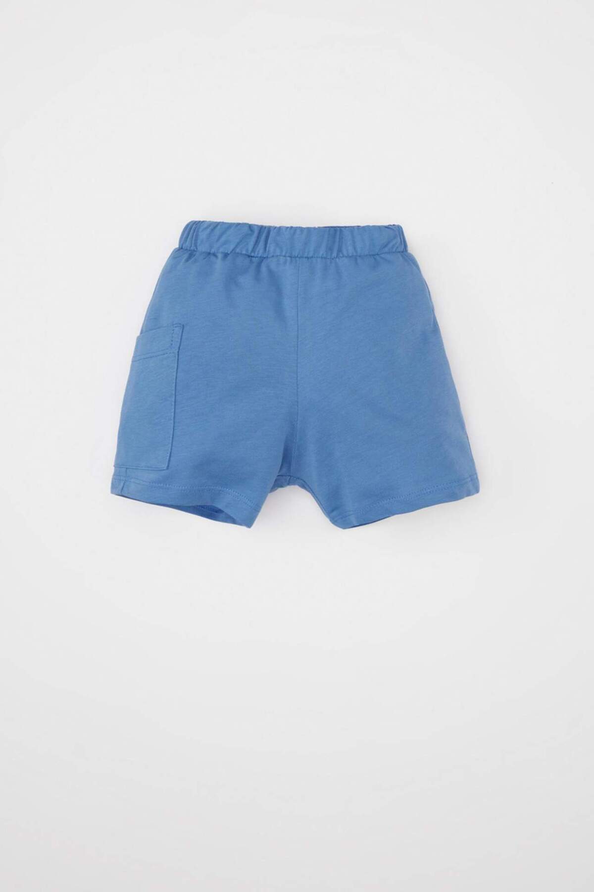 Defacto Erkek Bebek 2li Takım Bisiklet Yaka Baskılı Kısa Kollu Tişört Şort C9197A524SM fotoğrafı 5 (önizleme)