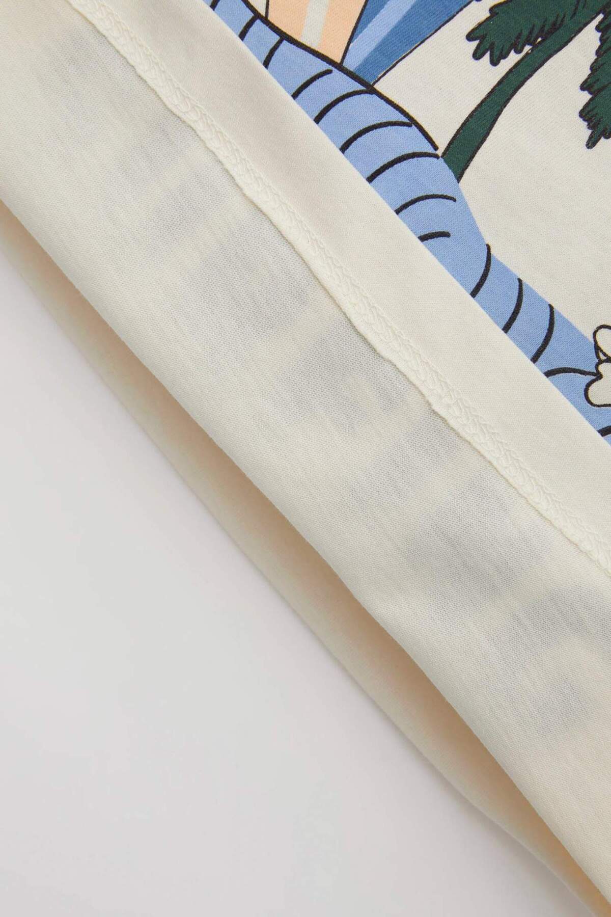 Defacto Erkek Bebek 2li Takım Bisiklet Yaka Baskılı Kısa Kollu Tişört Şort C9197A524SM fotoğrafı 7 (önizleme)