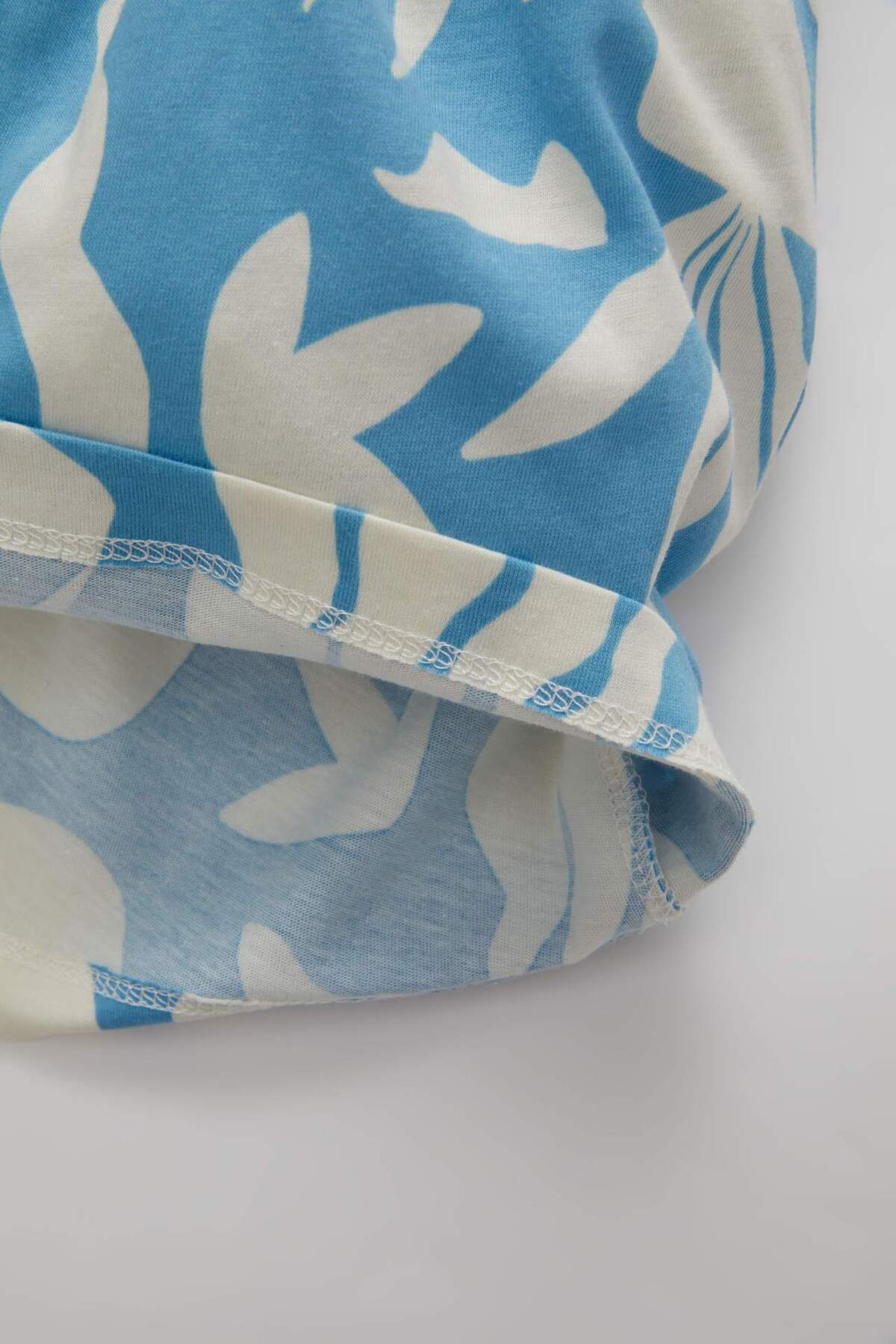 Defacto Kız Bebek Desenli Kolsuz Elbise C0074A524SM fotoğrafı 3 (önizleme)