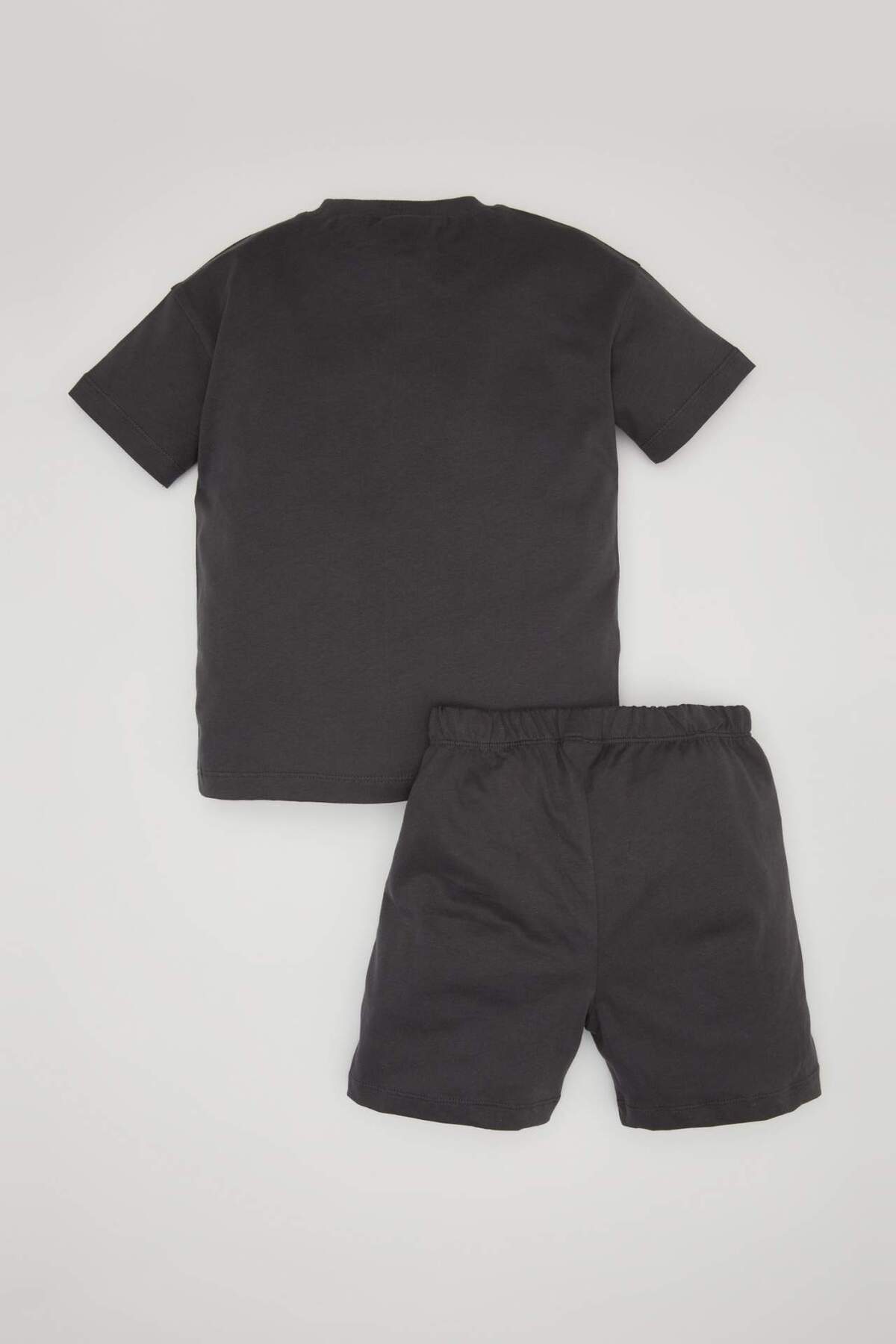 Defacto Erkek Bebek Baskılı Kısa Kollu Tişört Şort 2li Takım C1001A524SM fotoğrafı 5 (önizleme)