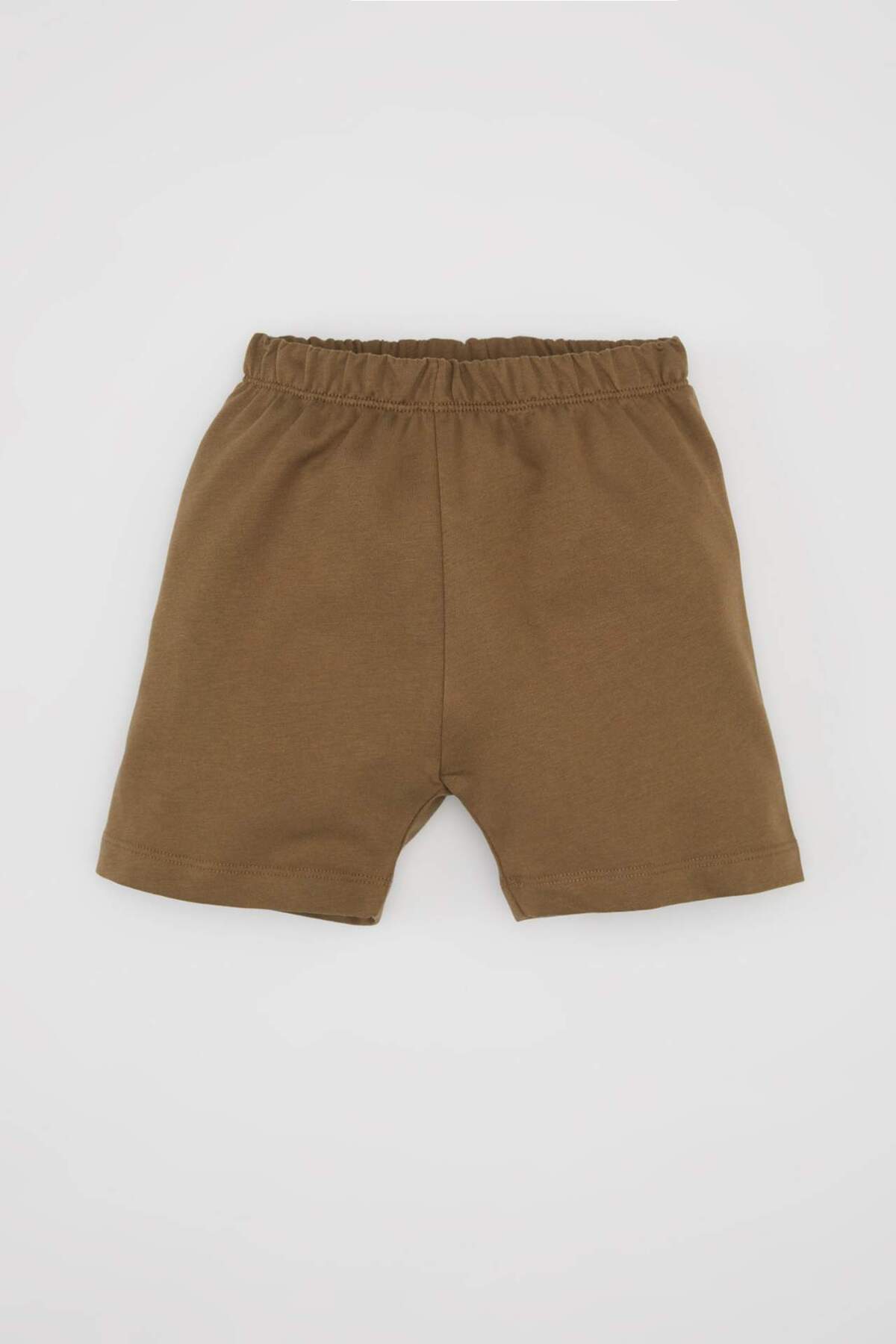 Defacto Erkek Bebek 2li Takım Dinazor Baskılı Bisiklet Yaka Kısa Kollu Tişört Şort C1010A524SM fotoğrafı 2 (önizleme)