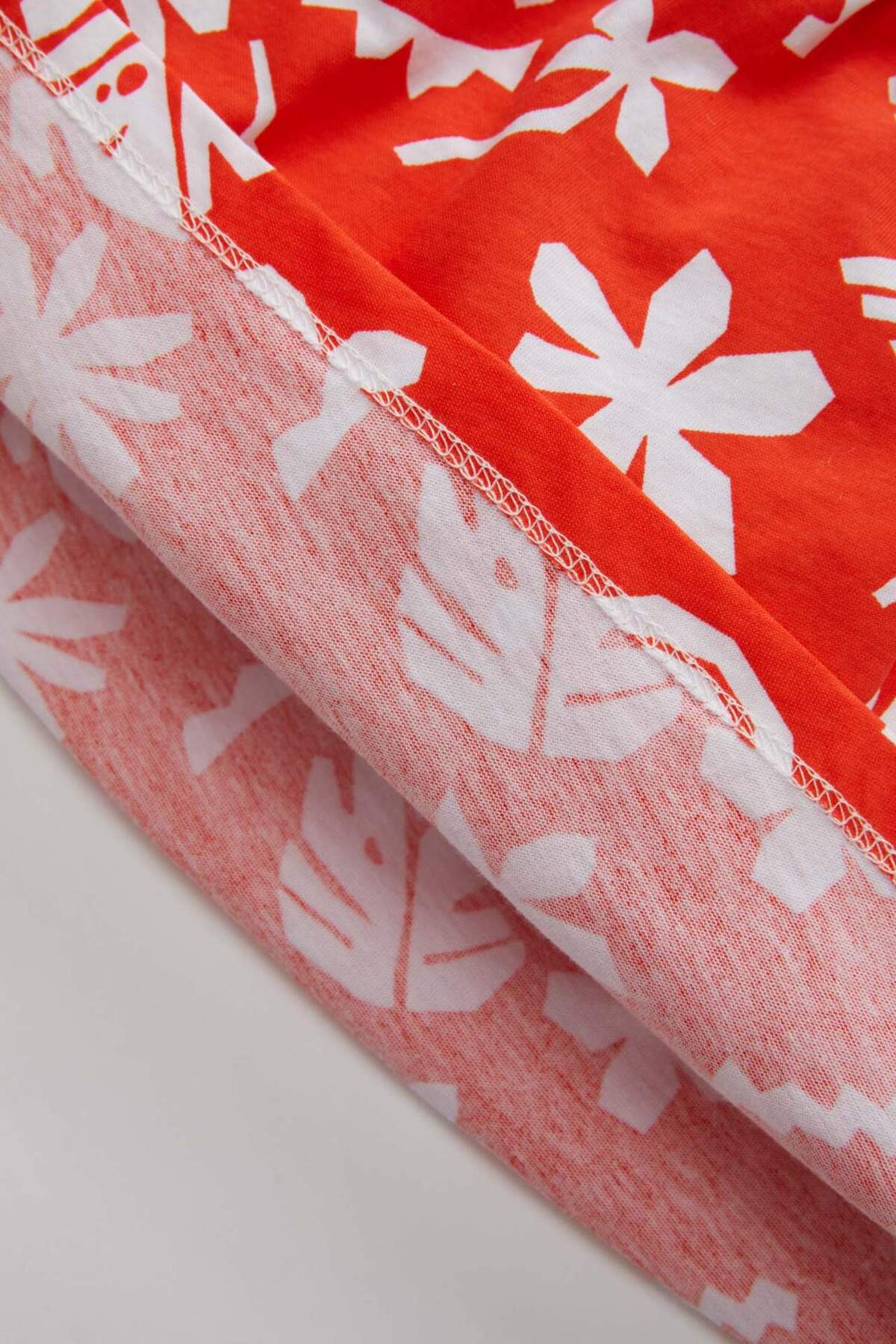 Defacto Kız Bebek Desenli Kolsuz Elbise C0074A524SM fotoğrafı 3 (önizleme)