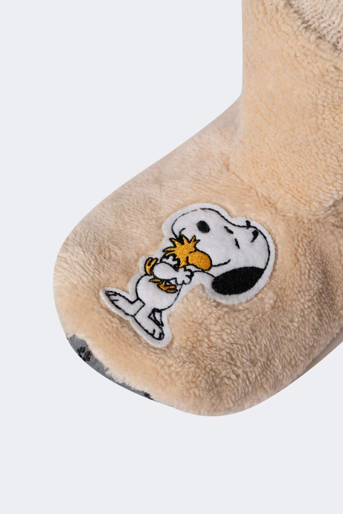 DeFacto Kadın Snoopy Düz Taban Ev Botu B1248AX23WN görsel 4