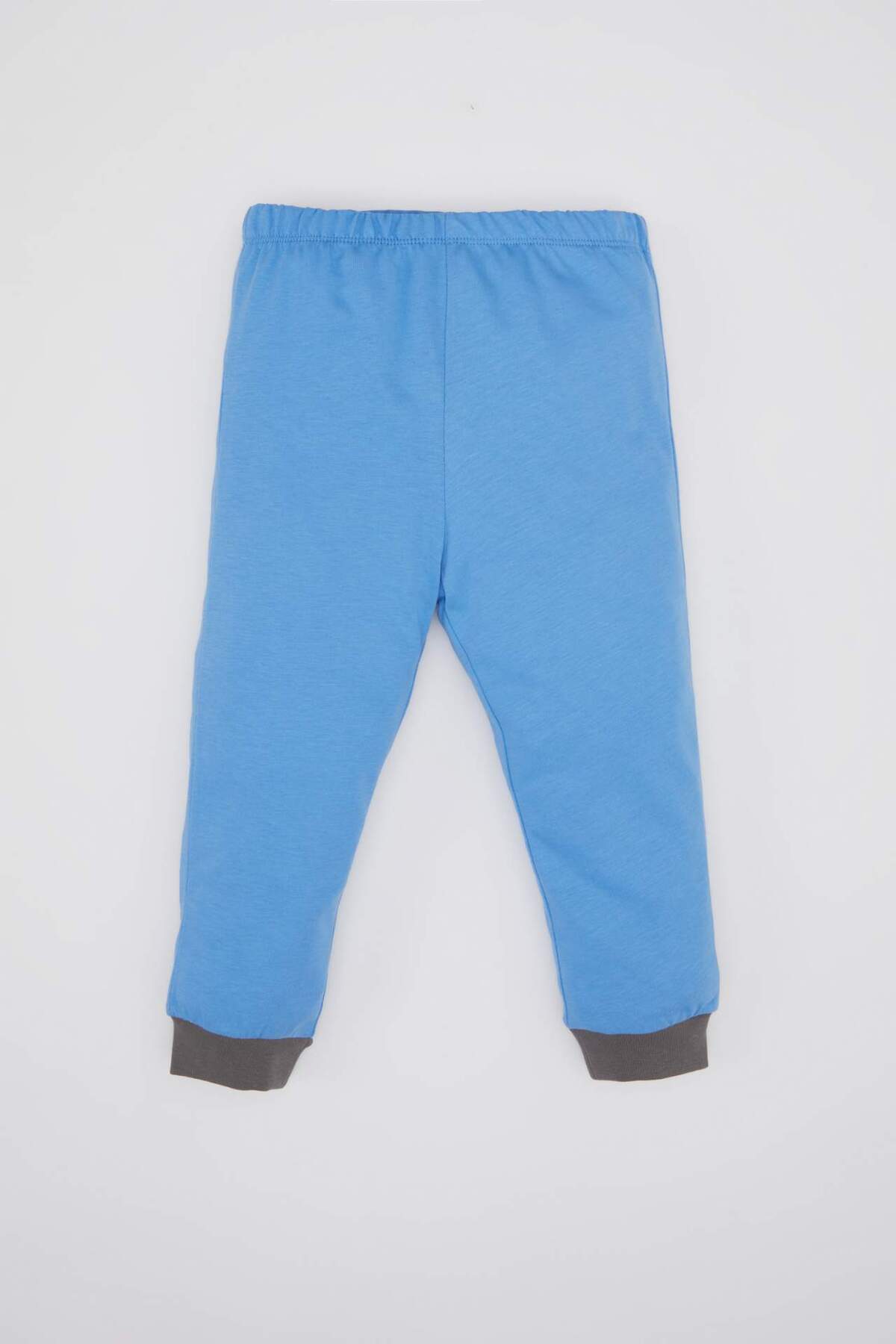 Defacto Pijama Takım Araç Baskılı Uzun Kollu Üst Beli Lastikli Uzun Alt Erkek Bebek D8314A5NS fotoğrafı 2 (önizleme)