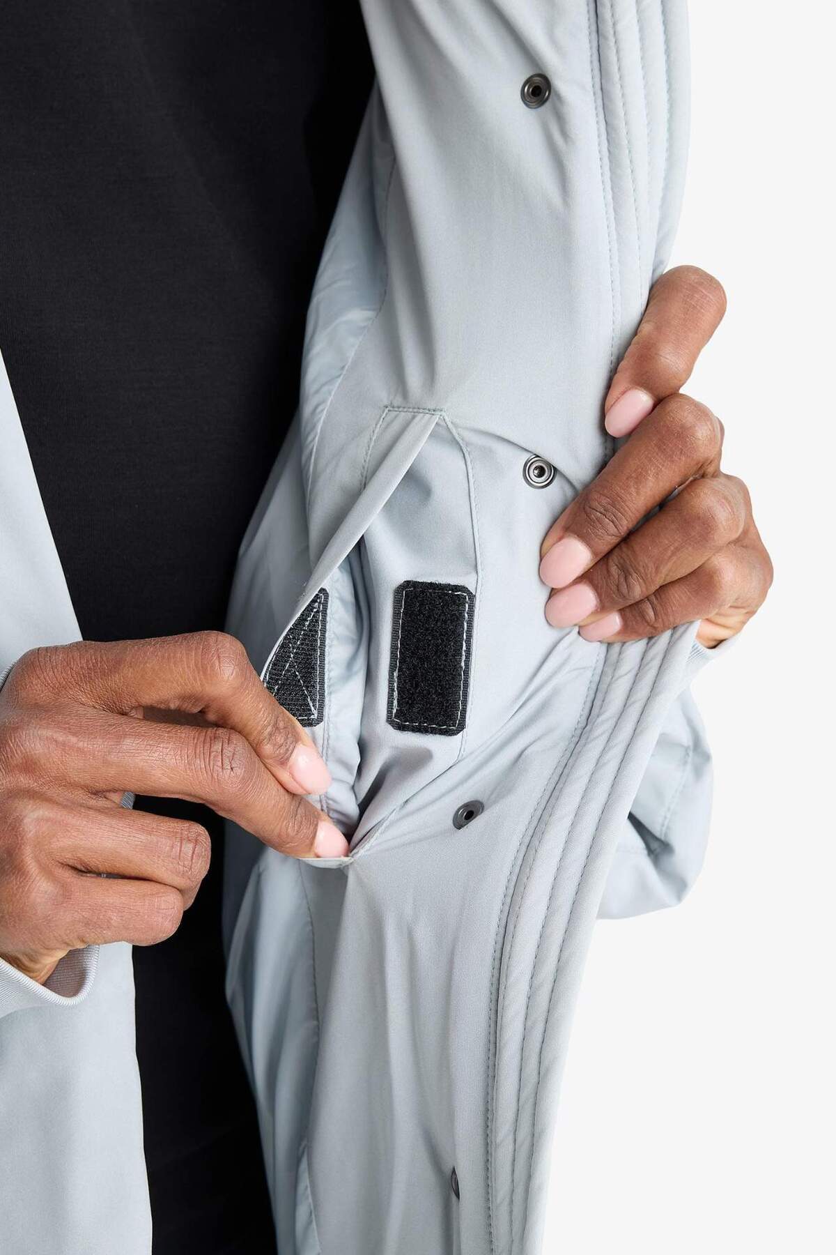 Defacto  DeFactoFit Su Geçirmez Dik Yaka Puffer Şişme Mont A1550AX23AU - Görsel 5