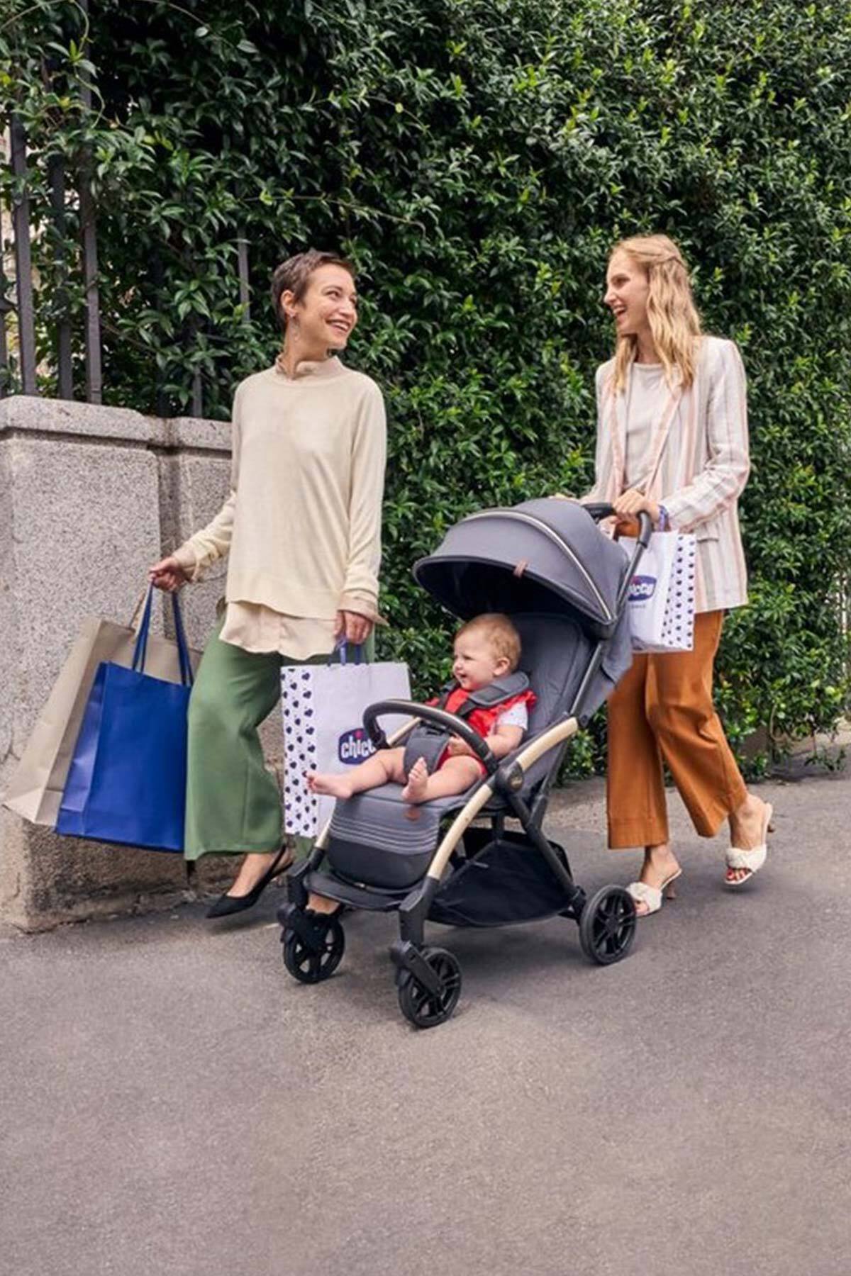 Chicco Goody XPlus Bebek Arabası Dark Shadow fotoğrafı 4 (önizleme)