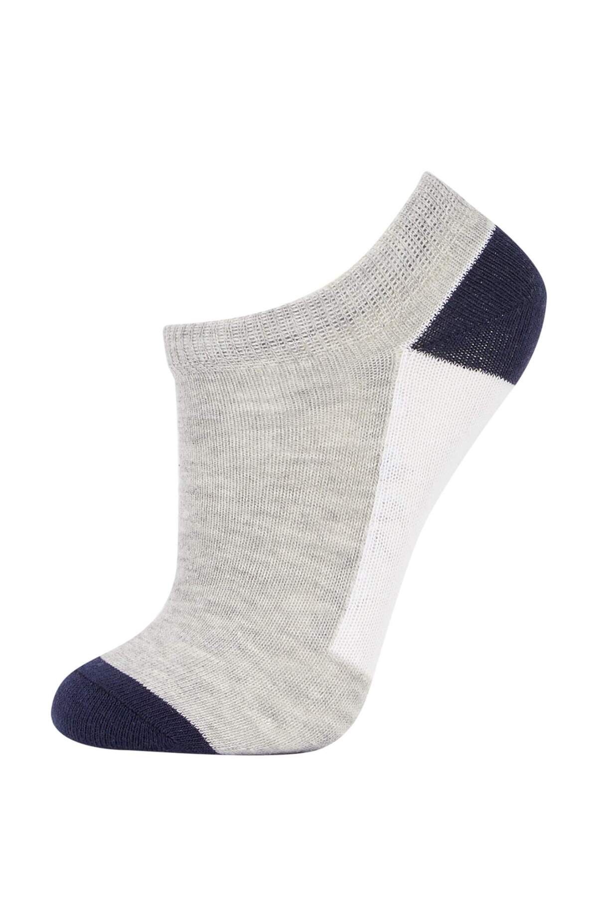 Defacto 7'li Pamuklu Patik Çorap Erkek Çocuk Z9124A6NS fotoğrafı 2 (önizleme)