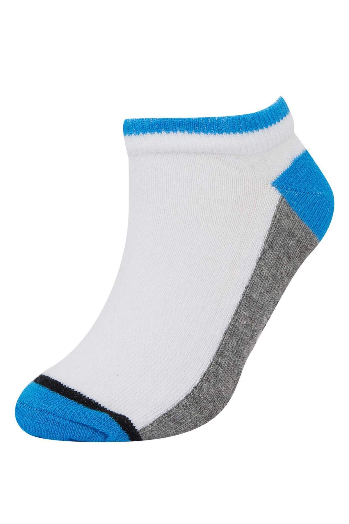 Defacto Desenli 5'li Patik Çorap Erkek Çocuk T7302A6NS fotoğrafı 2 (önizleme)