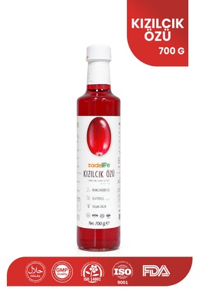 zadelife Kızılcık Özü 700 gr (pestisit & Ağır Metal Içermez Analizli )