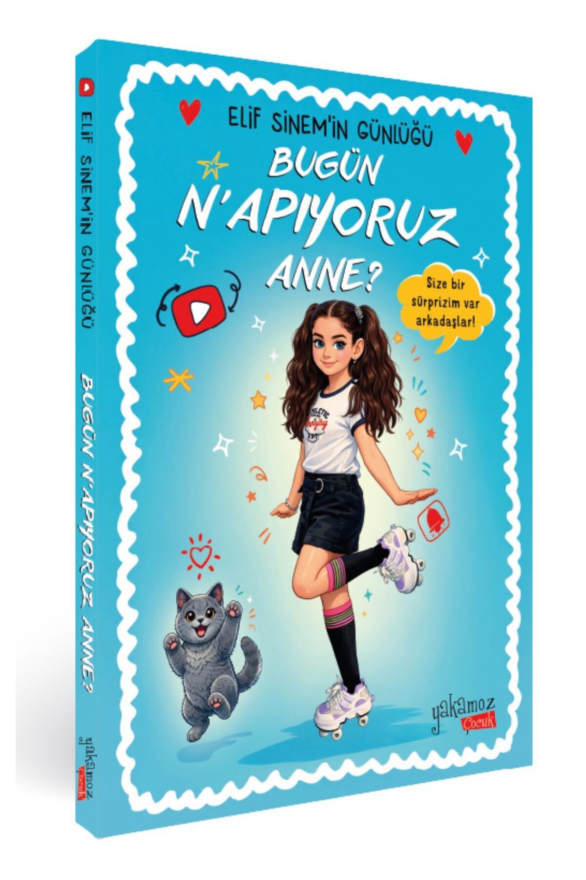 Yakamoz Yayınları Elif Sinem'in Günlüğü - Bugün N'apıyoruz Anne? fotoğrafı 5 (önizleme)