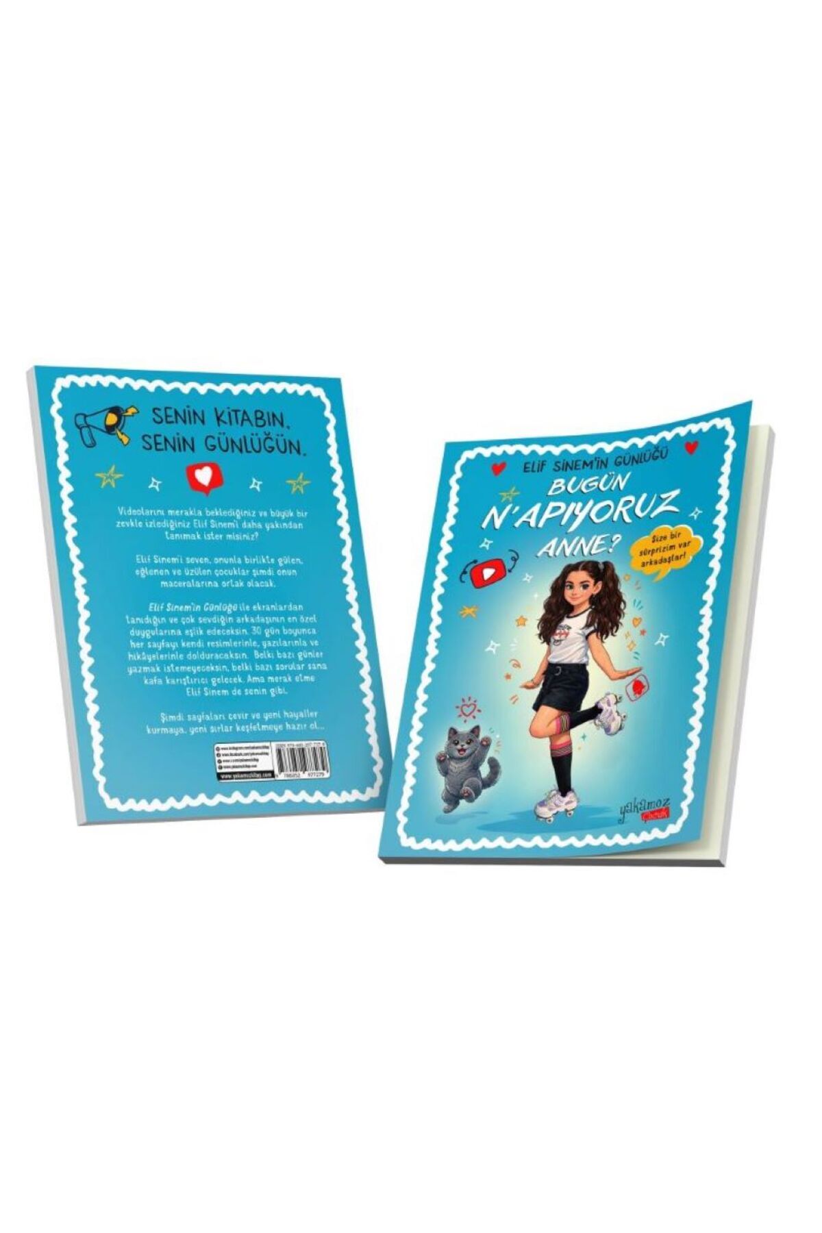 Yakamoz Yayınları Elif Sinem'in Günlüğü - Bugün N'apıyoruz Anne? fotoğrafı 6 (önizleme)