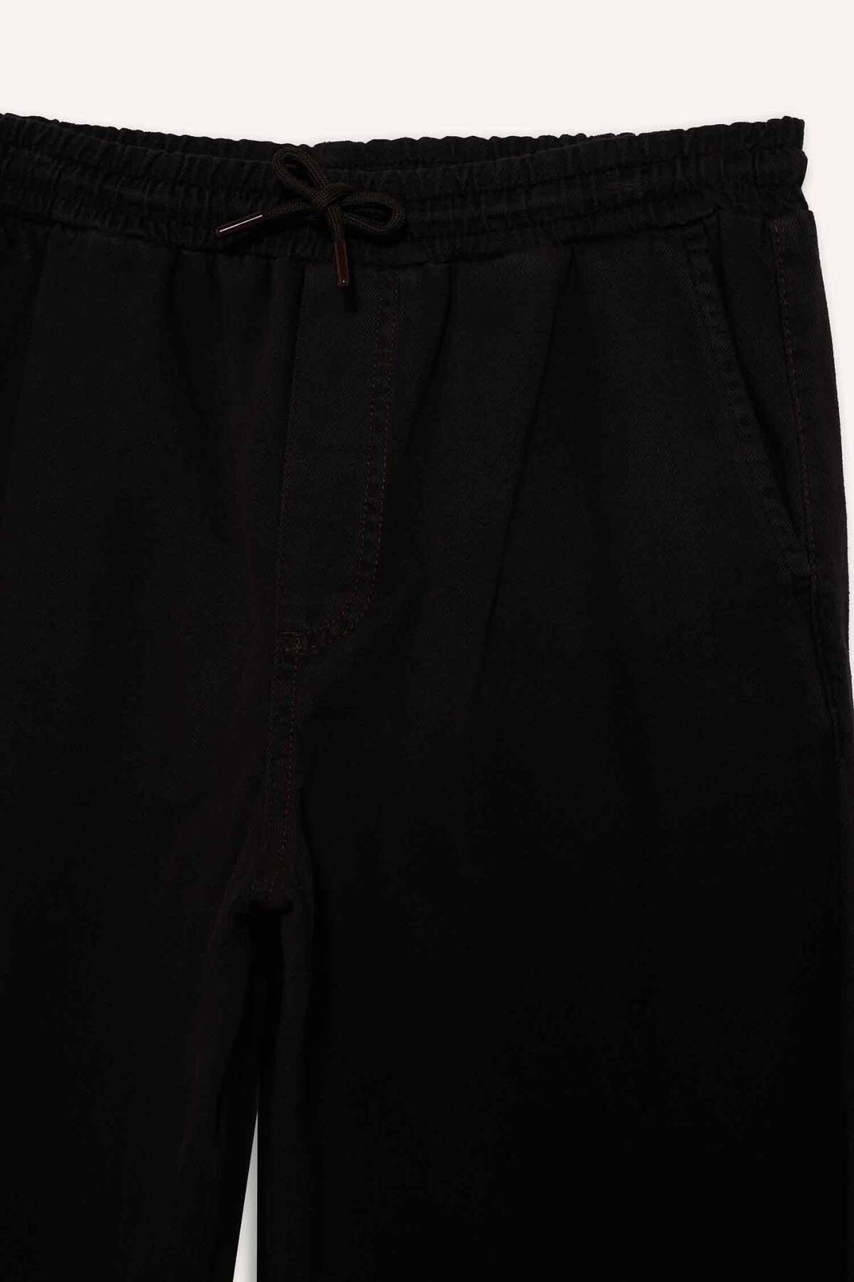 DeFacto %100 Pamuk Baggy Fit Pantolon F6129AX26SP görsel 8