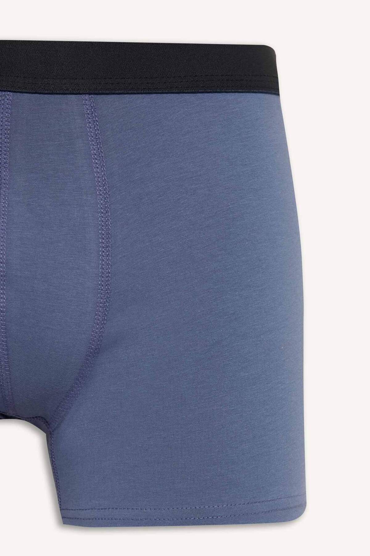 Defacto  Regular Fit 3'lü Boxer G0045AX25WN - Görsel 4