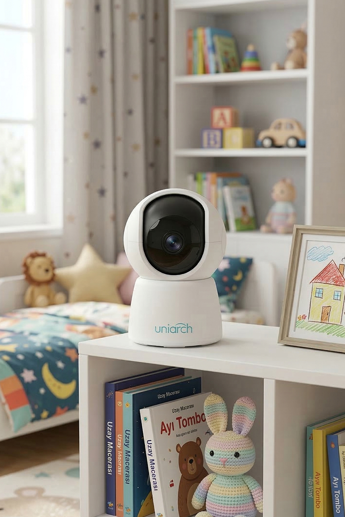 Onetick Uniarch 4Mp 2K Yüksek Çözünürlüklü Anne Bebek Bakıcı Kamerası Wifi İzleme fotoğrafı 2 (önizleme)
