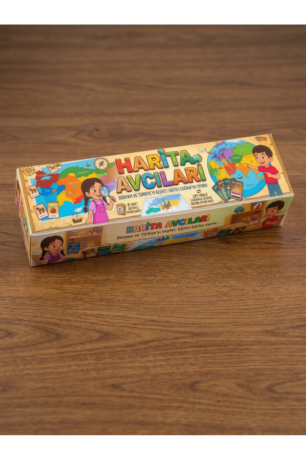RKO Harita Avcıları | Eğitici Coğrafya ve Genel Kültür Kart Oyunu | Eğlenceli Aile Kutu Oyunu (6+ Yaş) fotoğrafı 5 (önizleme)