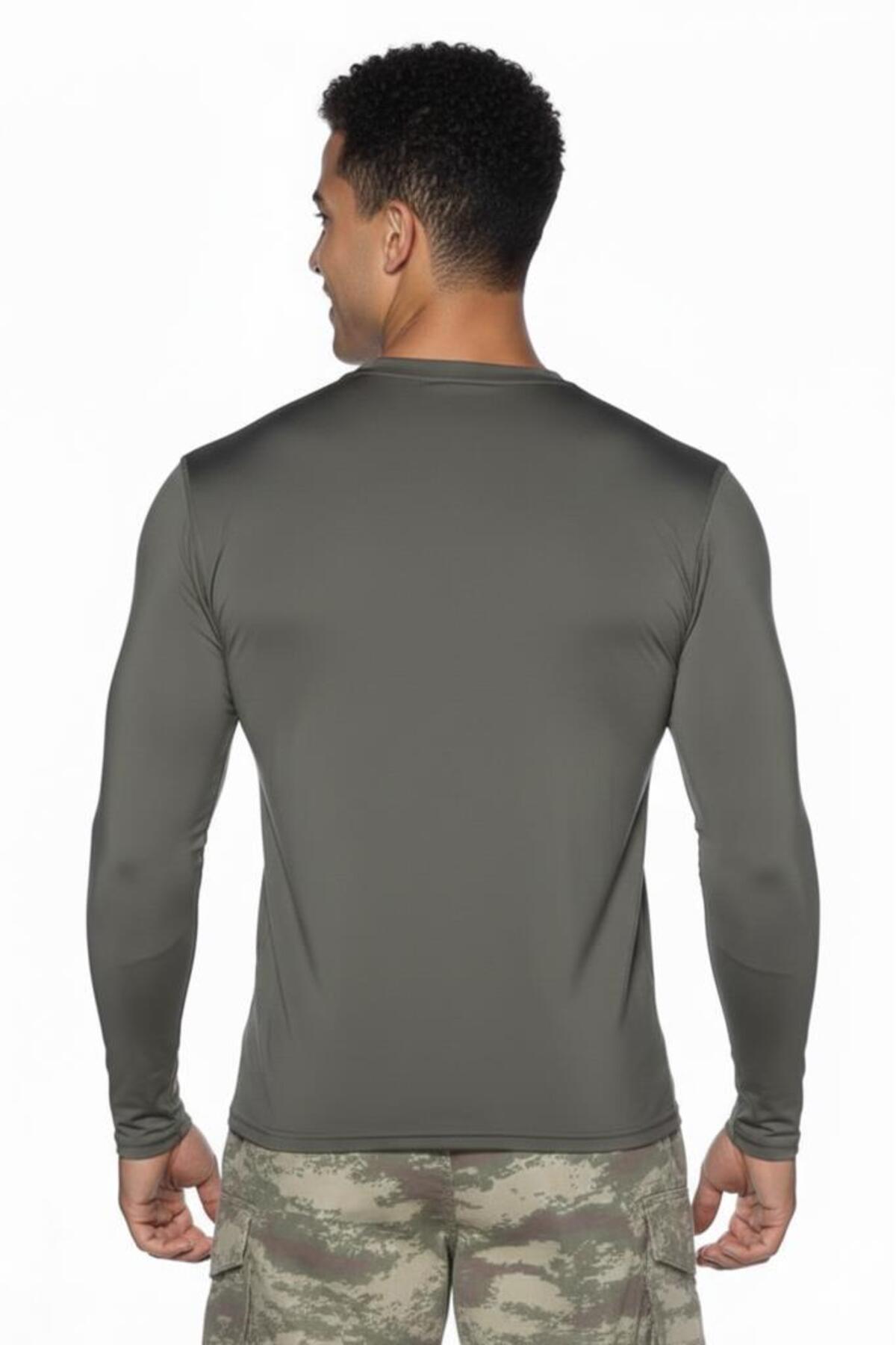 SINGLE SWORD Uzun Kol Microfiber T-Shirt - Tişört görsel 3