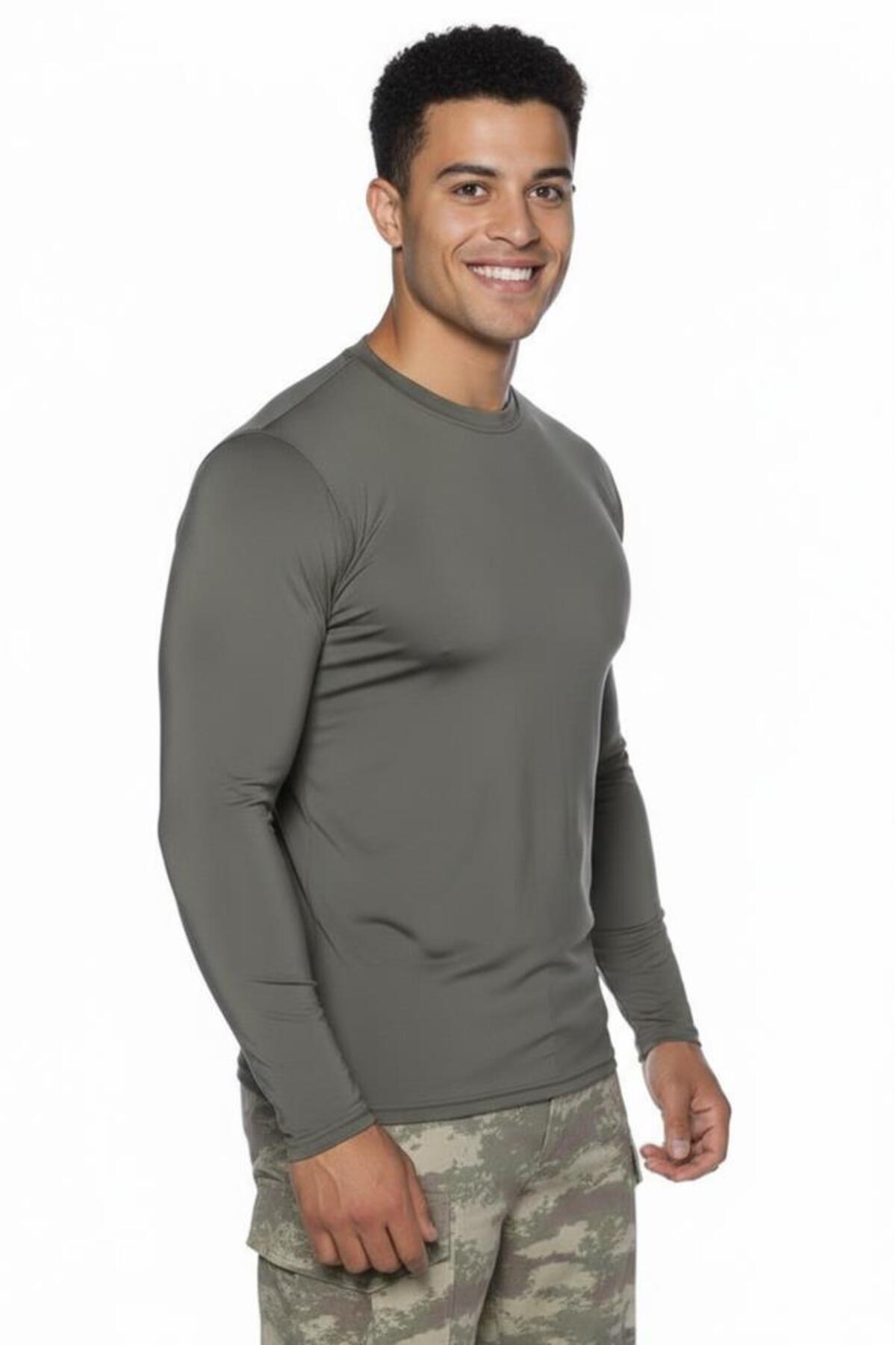 SINGLE SWORD Uzun Kol Microfiber T-Shirt - Tişört görsel 2