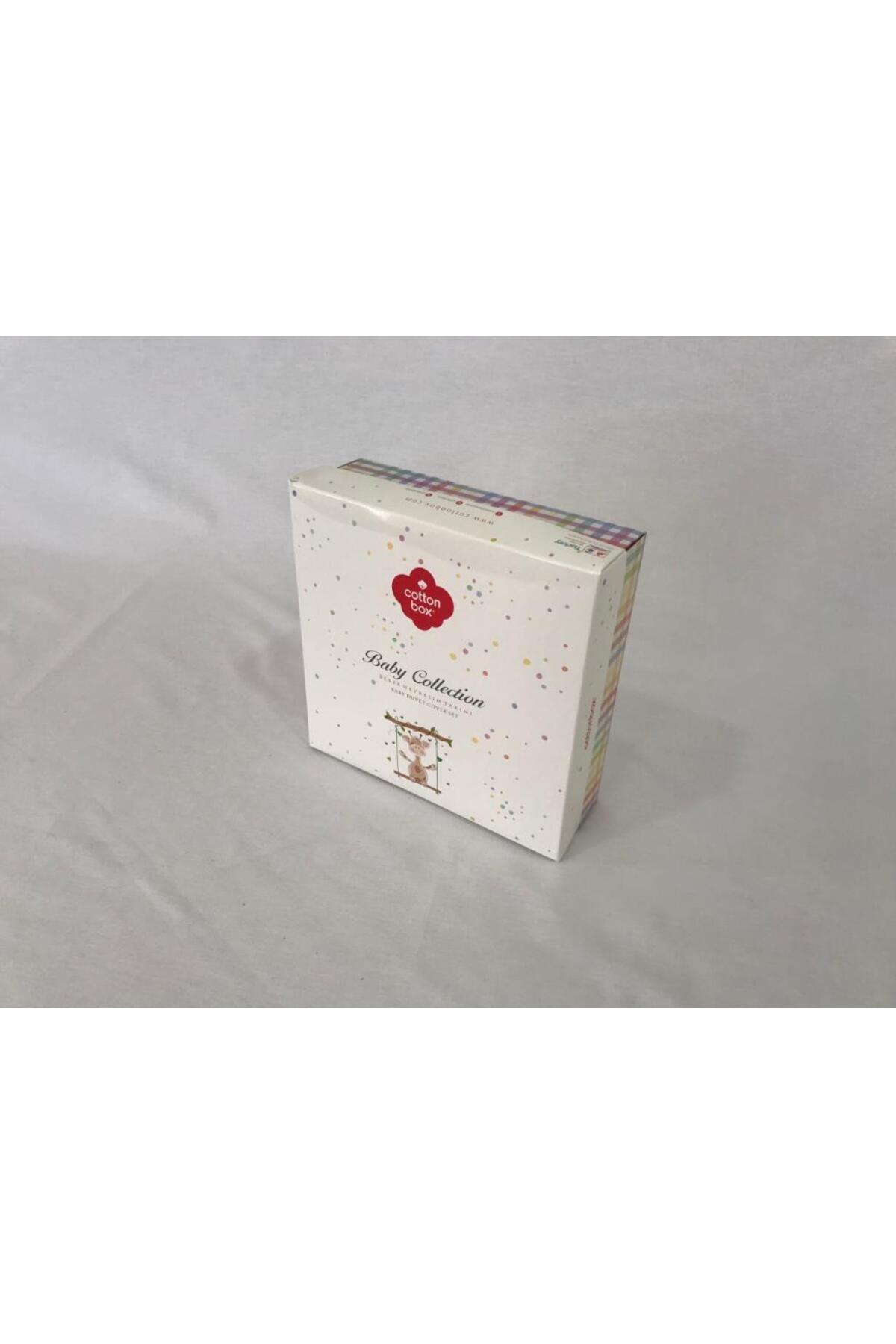 Cotton Box Bebek Nevresim Takımı Bear Mavi fotoğrafı 2 (önizleme)