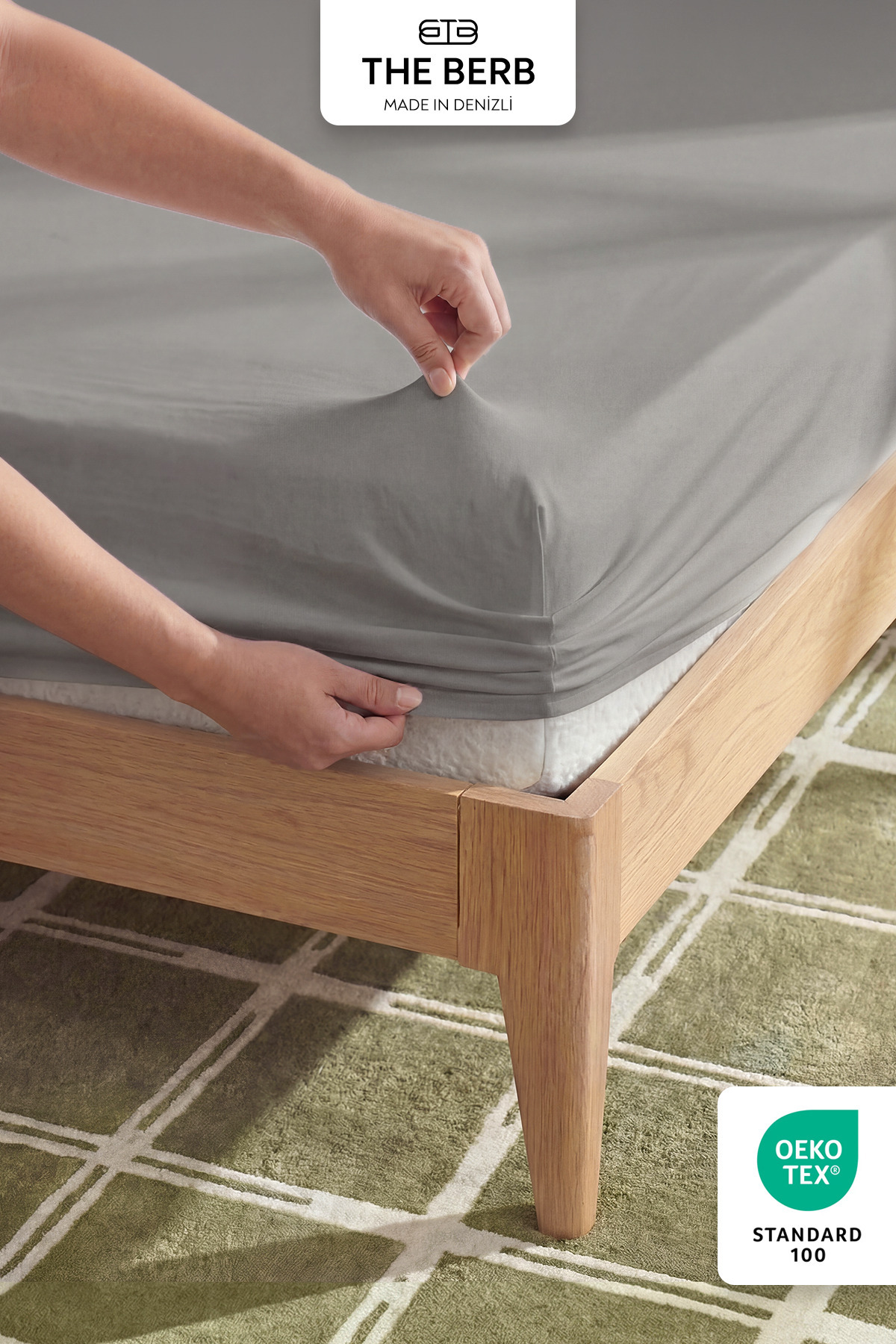 100% Cotton | Single/Double Fitted Bed Sheet | Fitted Jersey | Combed Cotton Bed Sheet