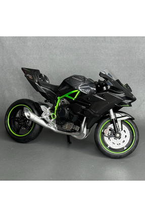 MotoGarage Kawasaki Ninja H2R 1:12 Diecast Model – Maisto Lisanslı Metal Moto...