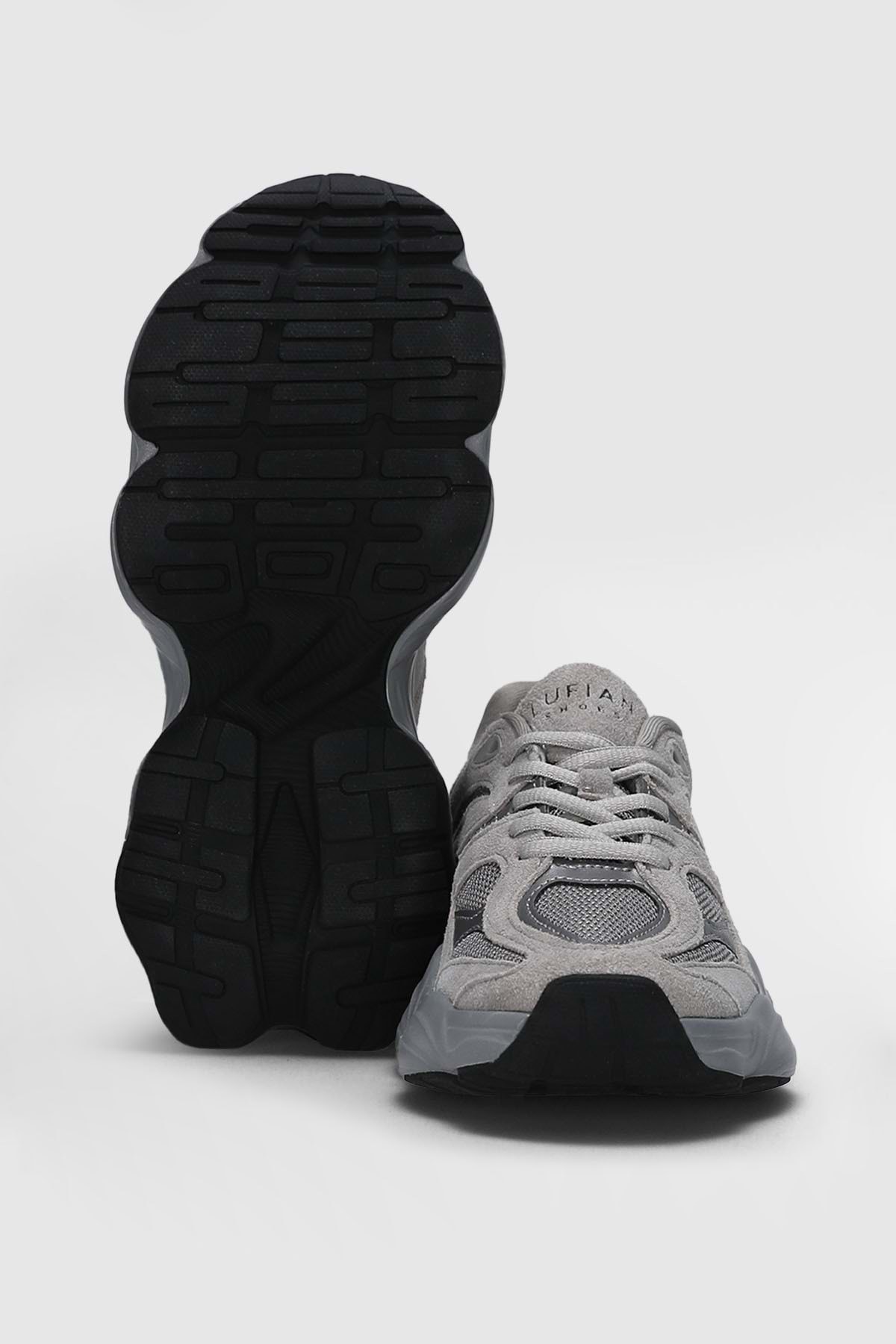 Lufian  122230036 Mery Unisex Sneaker Ayakkabı GRİ - Görsel 6