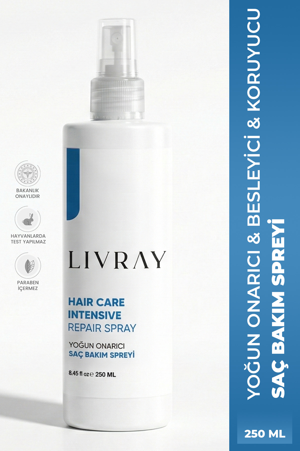 Livray Yoğun Bakım Saç Spreyi 250 ml 8684091010029