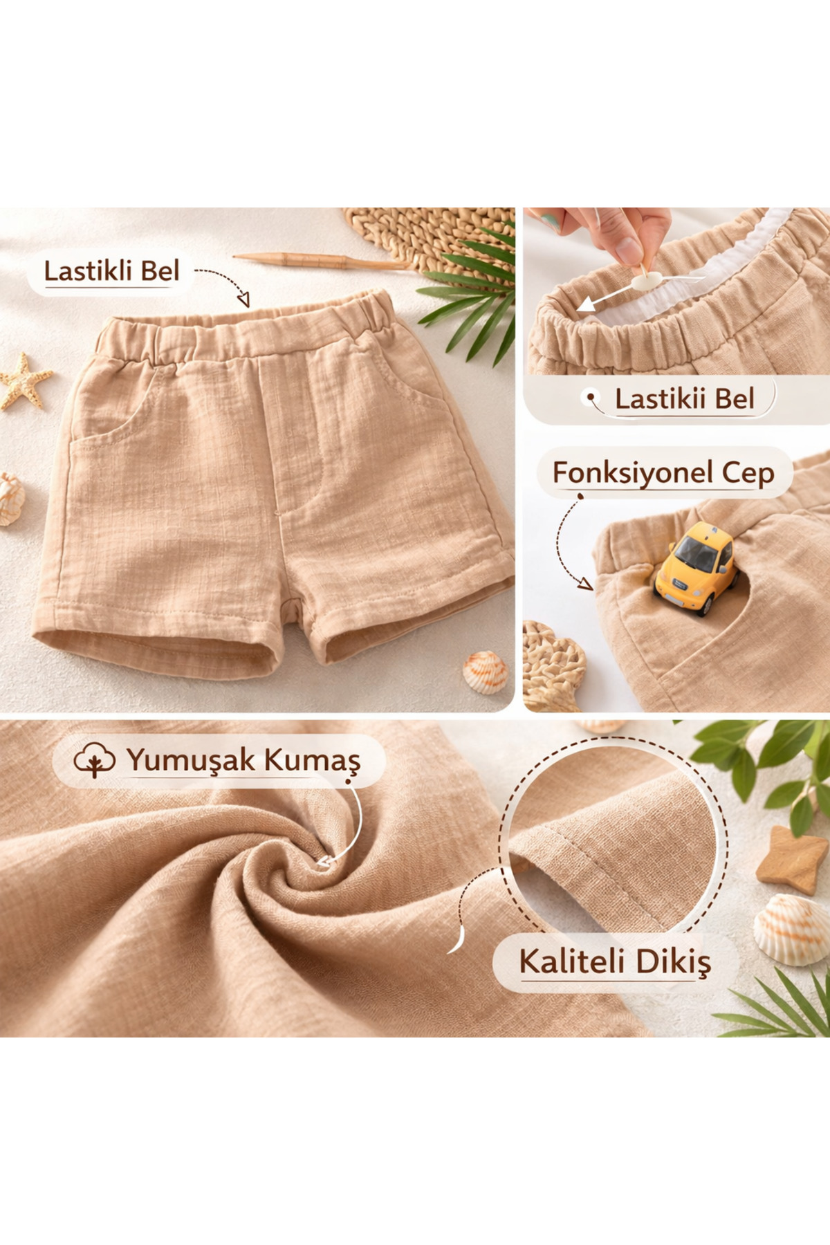 MYZİ STORE %100 Pamuk Müslin Animal Desenli 3'lü Bebek Takımı Tulumu – Terletmez, Cilt Dostu, Günlük Kullanım fotoğrafı 3 (önizleme)