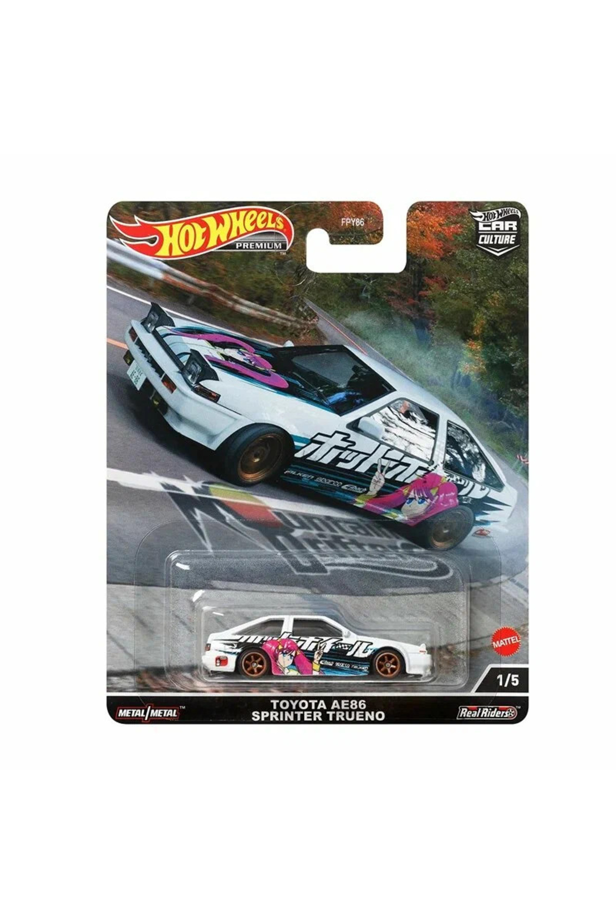 HOT WHEELS TOYOTA AE86 SPRINTER TRUENO - MOUNTAIN DRIFTERS