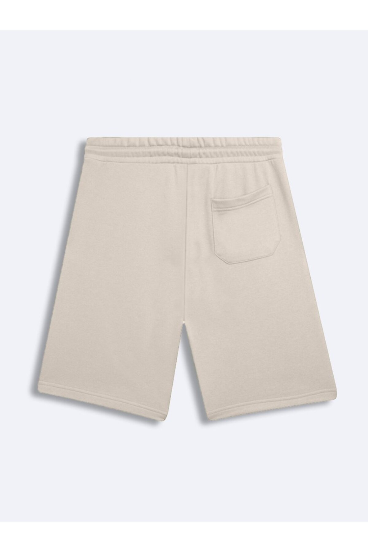 Ltb Basic Örme Krem Şort görsel 2
