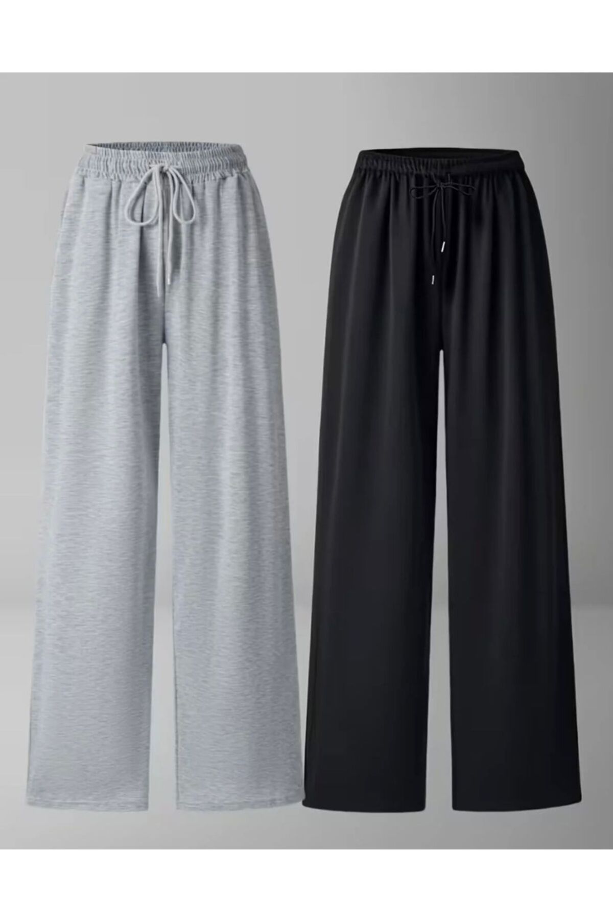 TONFİX LİFE  ÜÇ ADET SİYAH GRİ LACİVERT RAHAT GİYİM EŞOFMAN ALTI EKONOMİK PAKET - Görsel 4