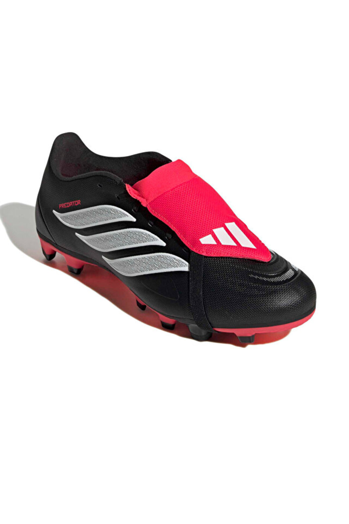 adidas Predator Club Ft Fg Erkek Çim Zemin Kramponu JR3330 Siyah görsel 3