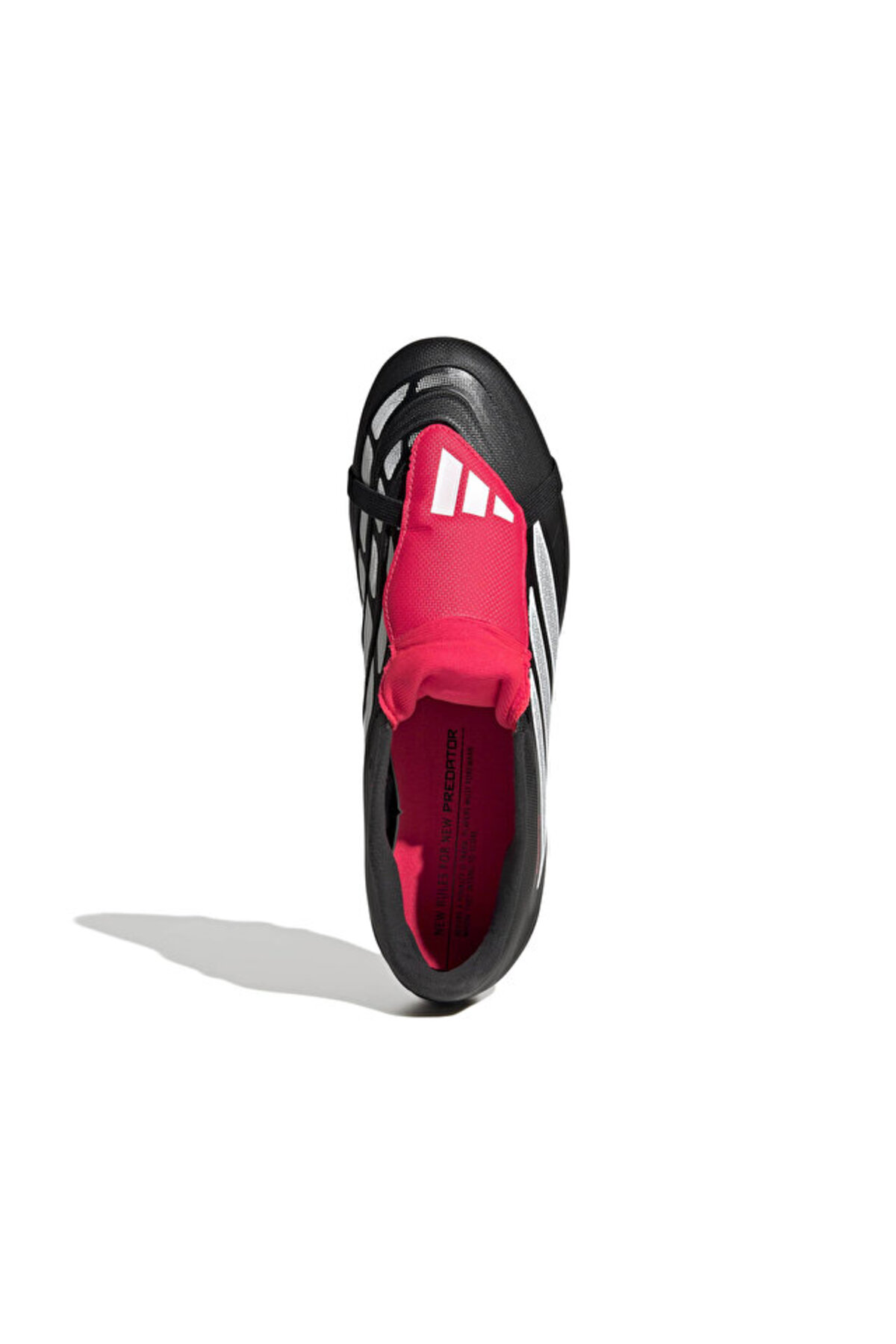 adidas Predator Club Ft Fg Erkek Çim Zemin Kramponu JR3330 Siyah görsel 4