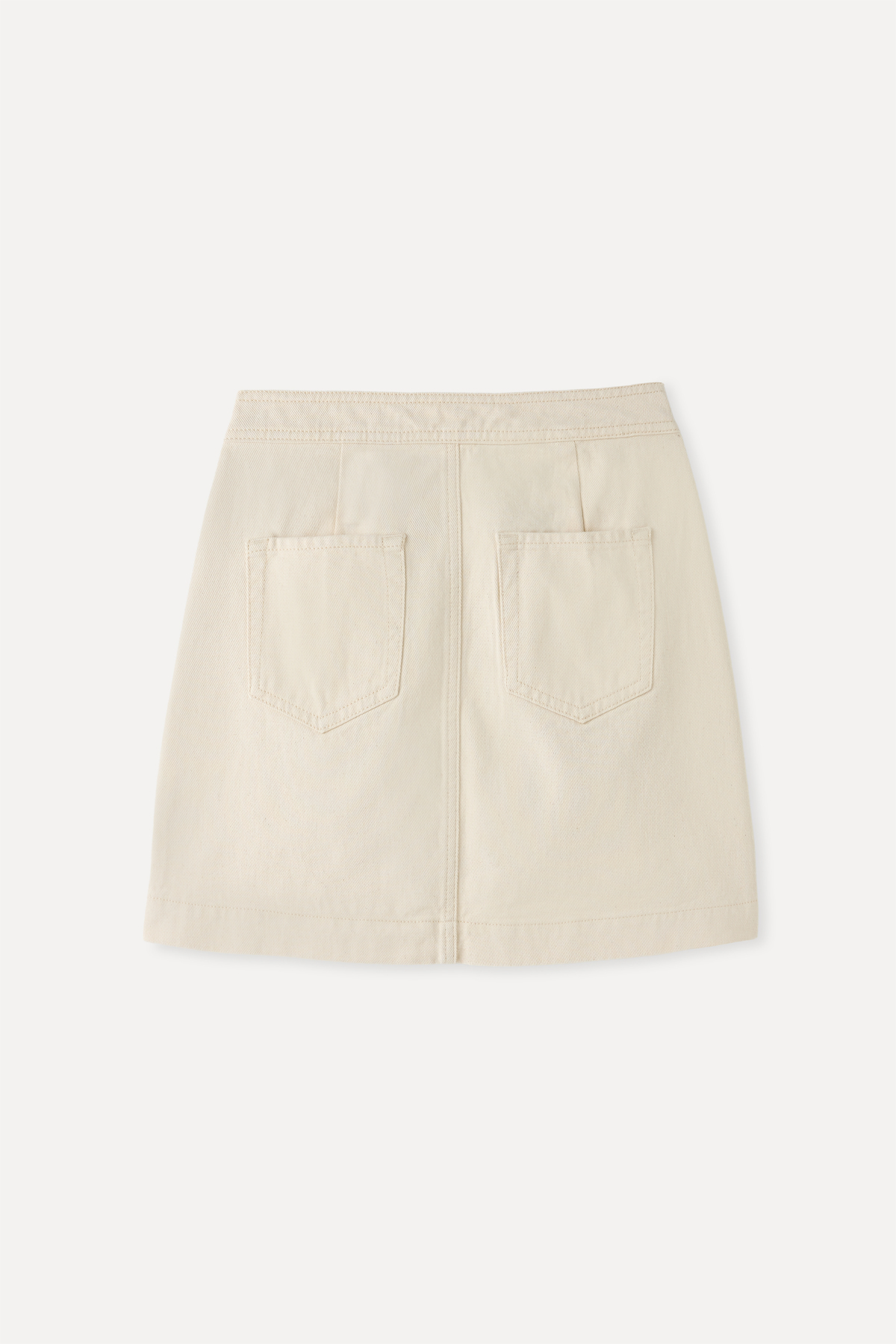 Mudo  DÜĞME DETAYLI A FORM MİNİ ETEK - Görsel 5